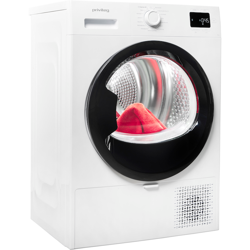 PRIVILEG Wärmepumpentrockner »PT 840D W« weiß Knitterschutz — verhindert die Bildung von Knitterfalten