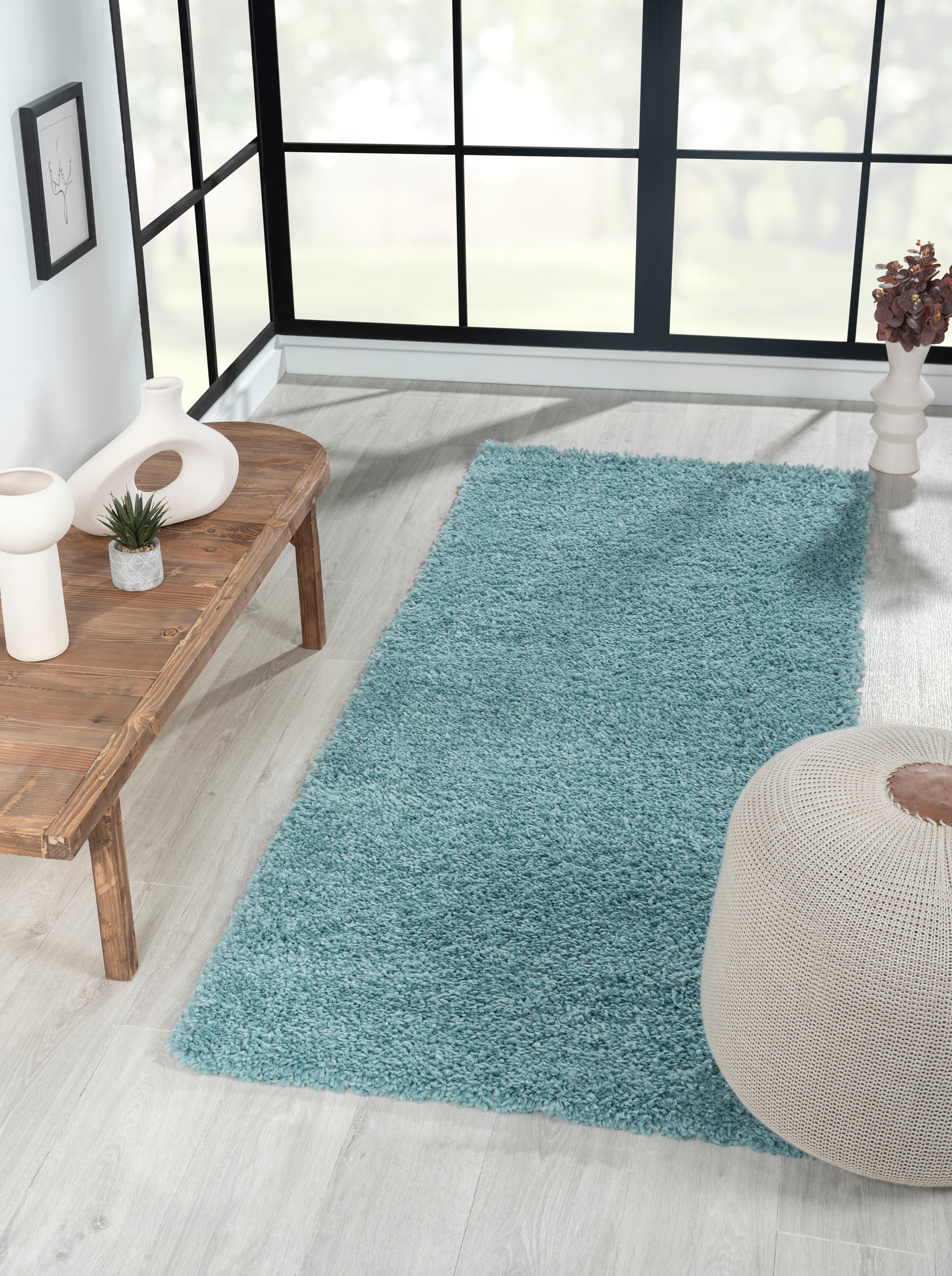 Myflair Möbel & Accessoires Hochflor-Läufer »My Shaggy«, rechteckig, 37 mm günstig online kaufen