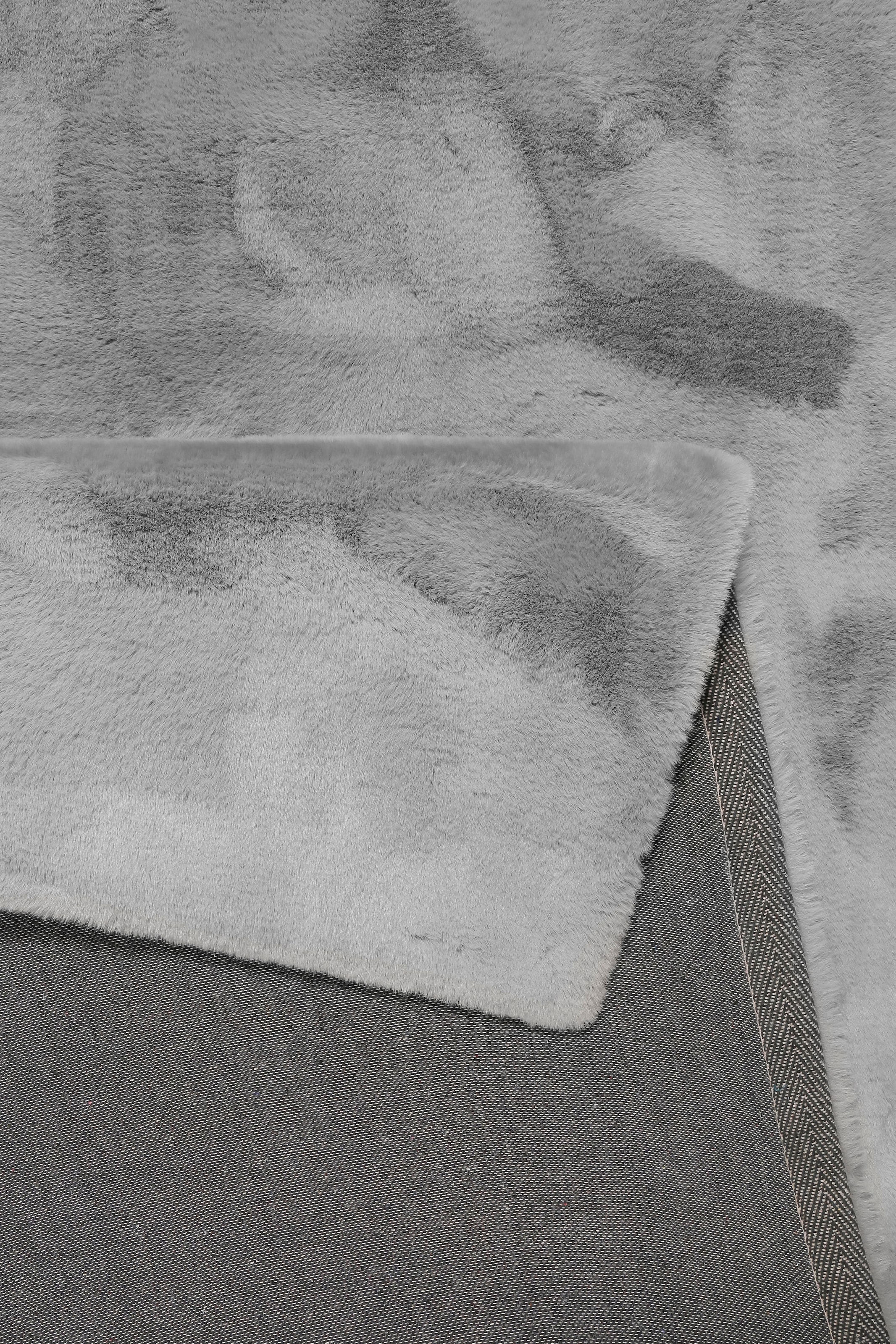 5. Bild von Esprit Hochflor-Teppich »Alice Kunstfell«, rechteckig, Kaninchenfell-Haptik, besonders weich und dicht, für alle Räume