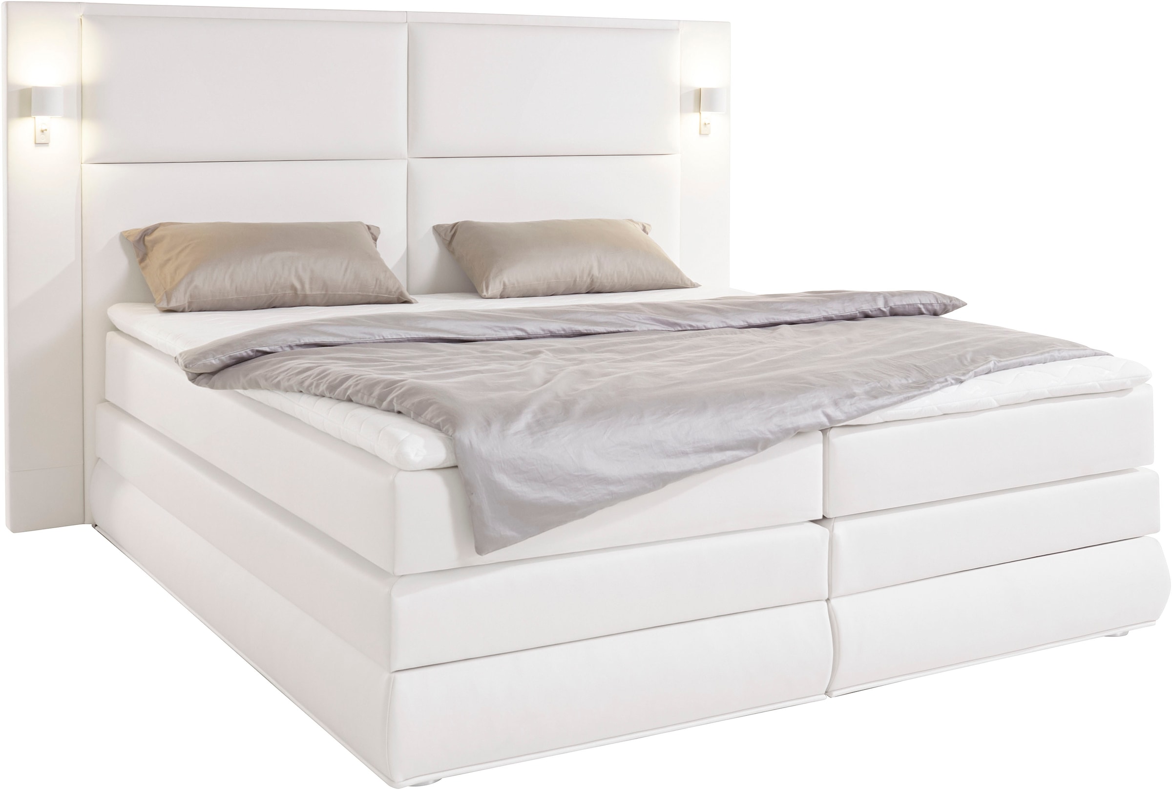 COLLECTION AB Boxspringbett "Copenhagen", inklusive Bettkasten, Topper, wah günstig online kaufen