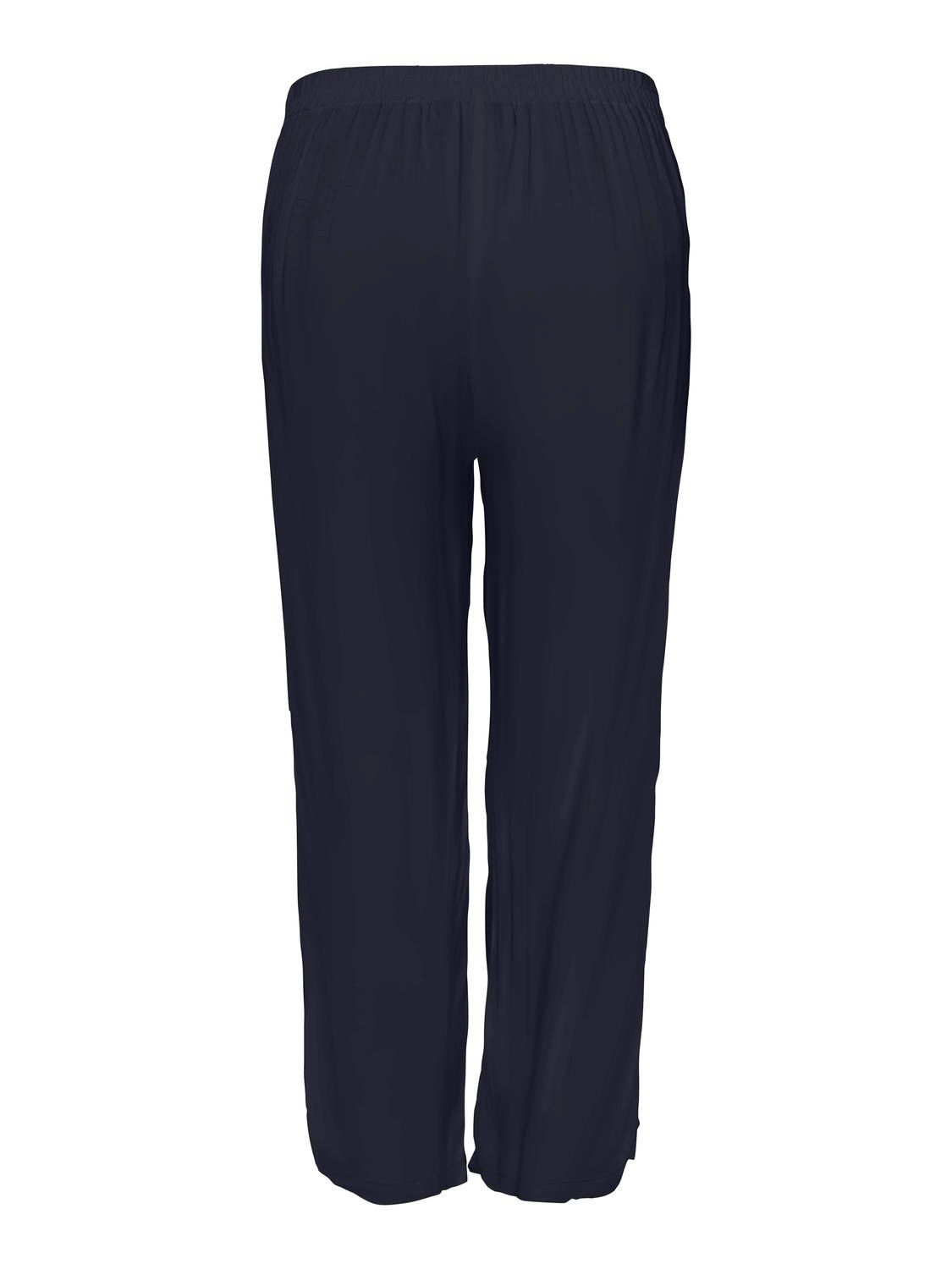 ONLY CARMAKOMA Schlupfhose »CARKENDRA LIFE WIDE ANKLE PANTS AOP«, Sommerhose