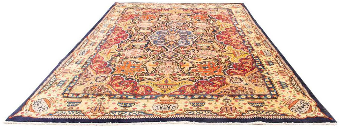 morgenland Wollteppich »Keshan Medaillon Beige 150 x 98 cm«, rechteckig, 10 günstig online kaufen