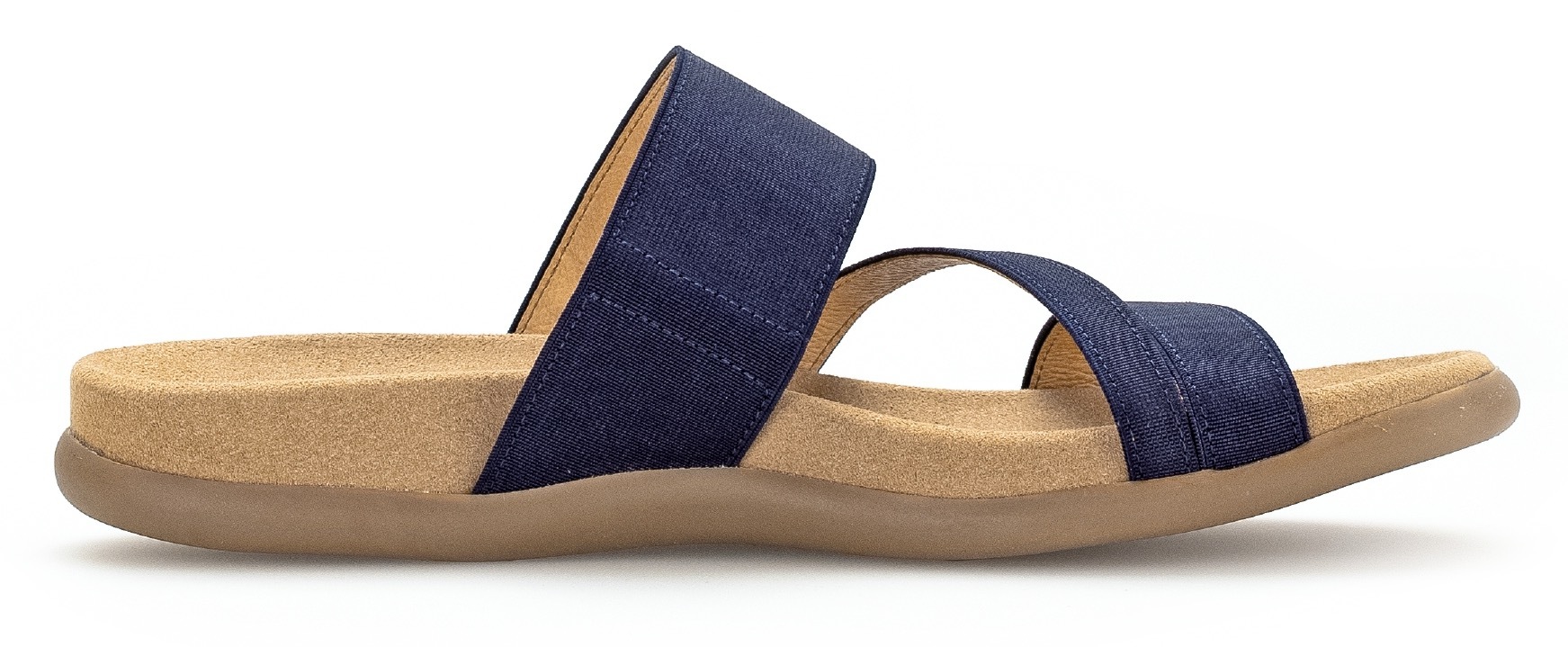 Gabor Pantolette, Keilabsatz, Sommerschuh, Schlappen mit atmungsaktivem Lederfutter