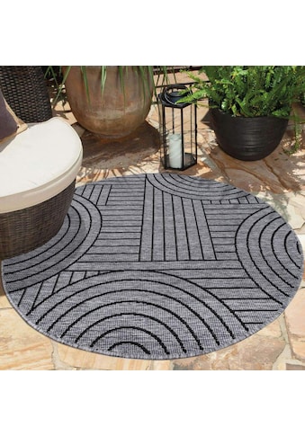 Outdoorteppich »DUO RUG 5842«, rund