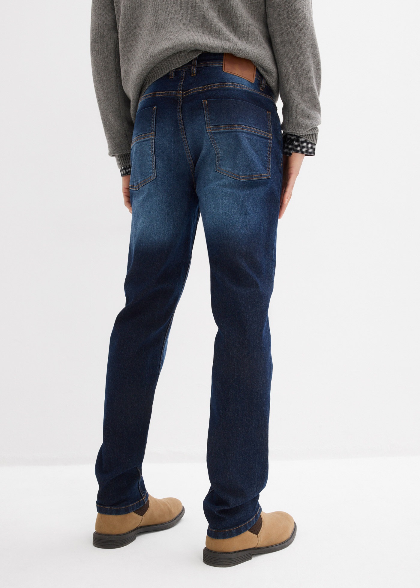 bonprix Regular-fit-Jeans Packung, 2 Regular Fit, gerader Schnitt, im 2er-Pack