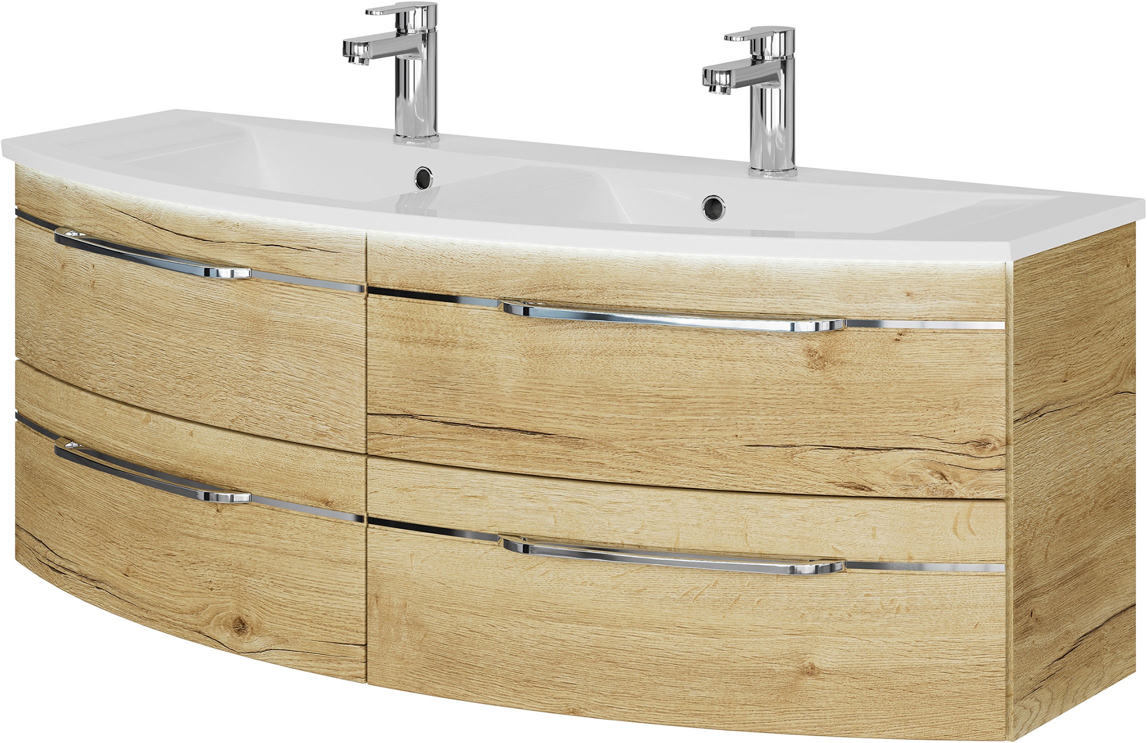 Saphir Waschtisch »Serie 7045 Mineralmarmor-Waschtisch und Unterschrank, 13 günstig online kaufen