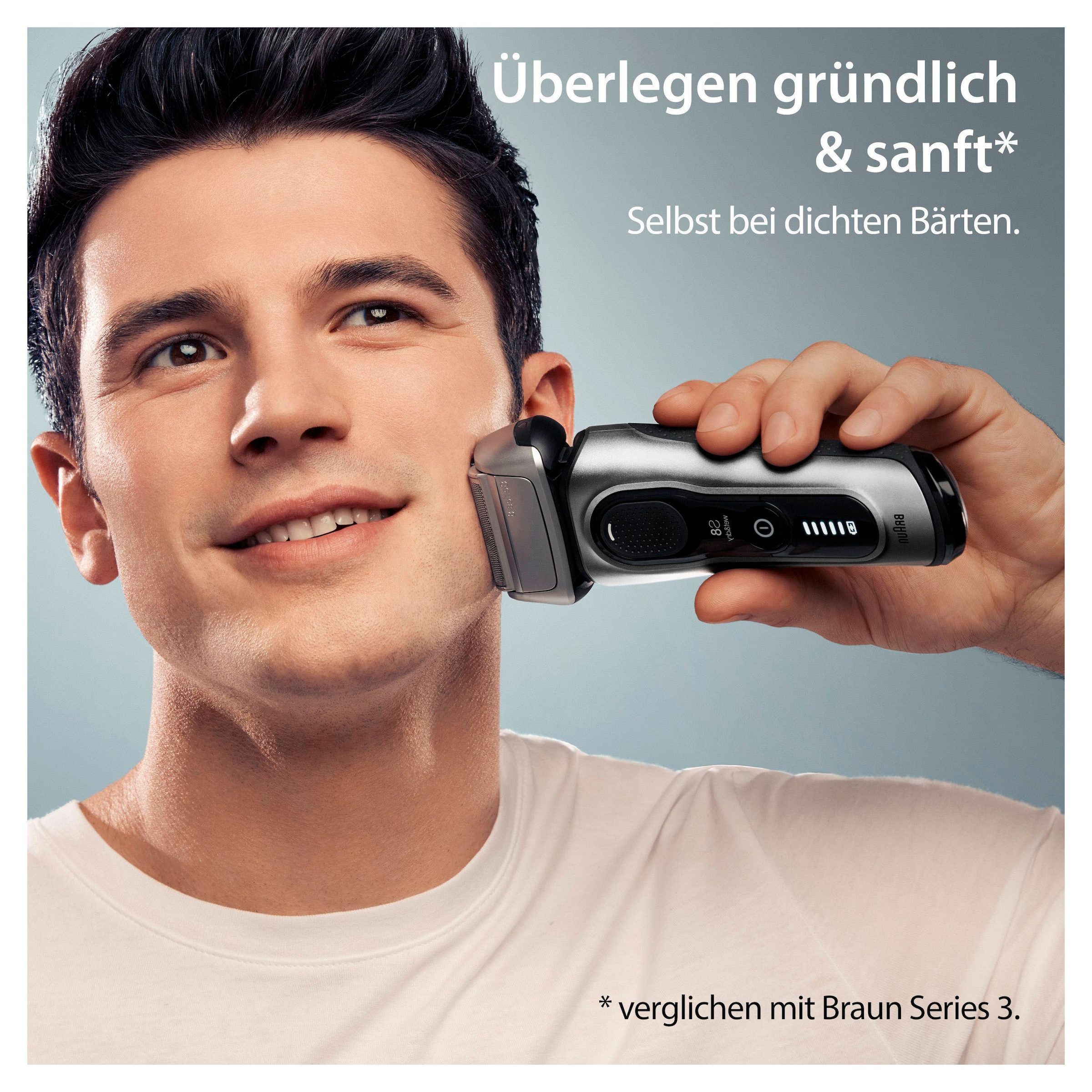 Braun Elektrorasierer »Series 8 8567cc«, 5-Stufen-Reinigungs- und Ladestation, ProTrimmer