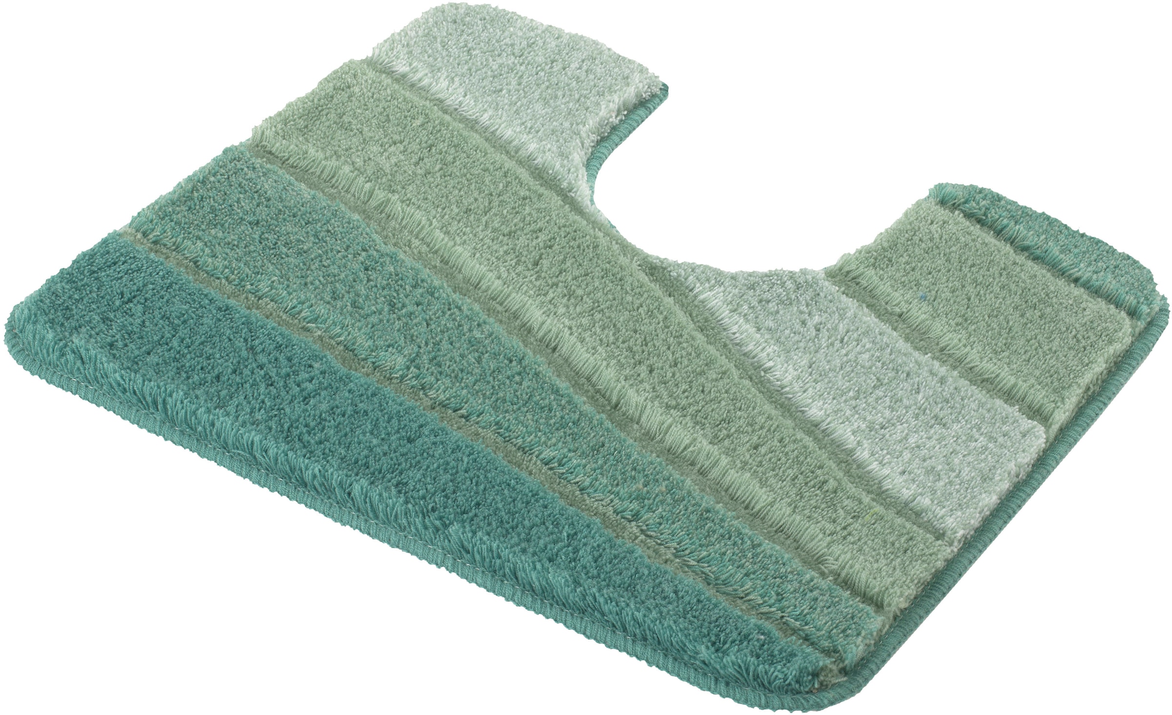 MEUSCH Badematte "Ocean" Höhe 23 mm rutschhemmend beschichtet fußbodenheizu günstig online kaufen