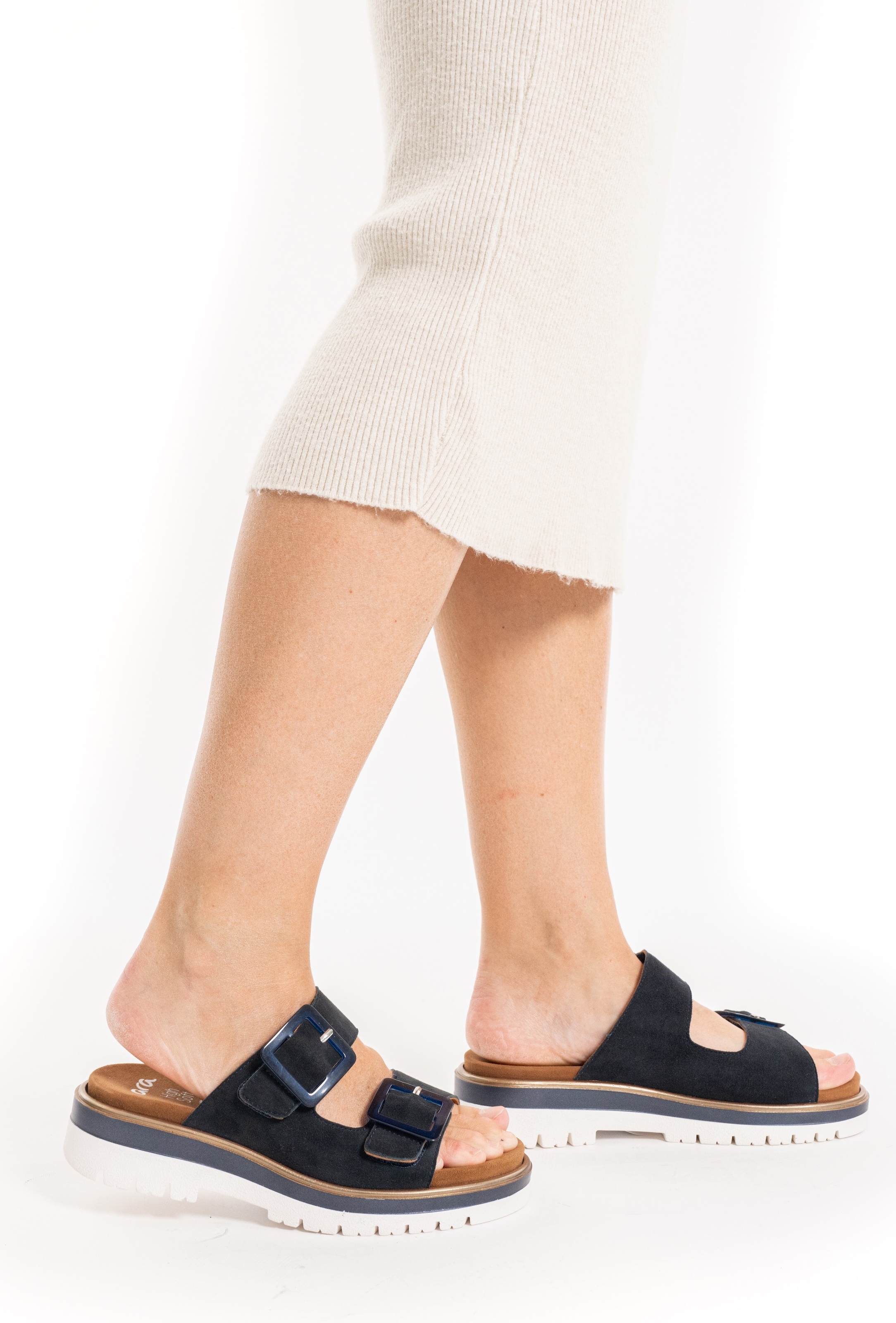 Ara Pantolette »MALAGA«, Sandale, Plateausandale in Bequemweite G (= weit)