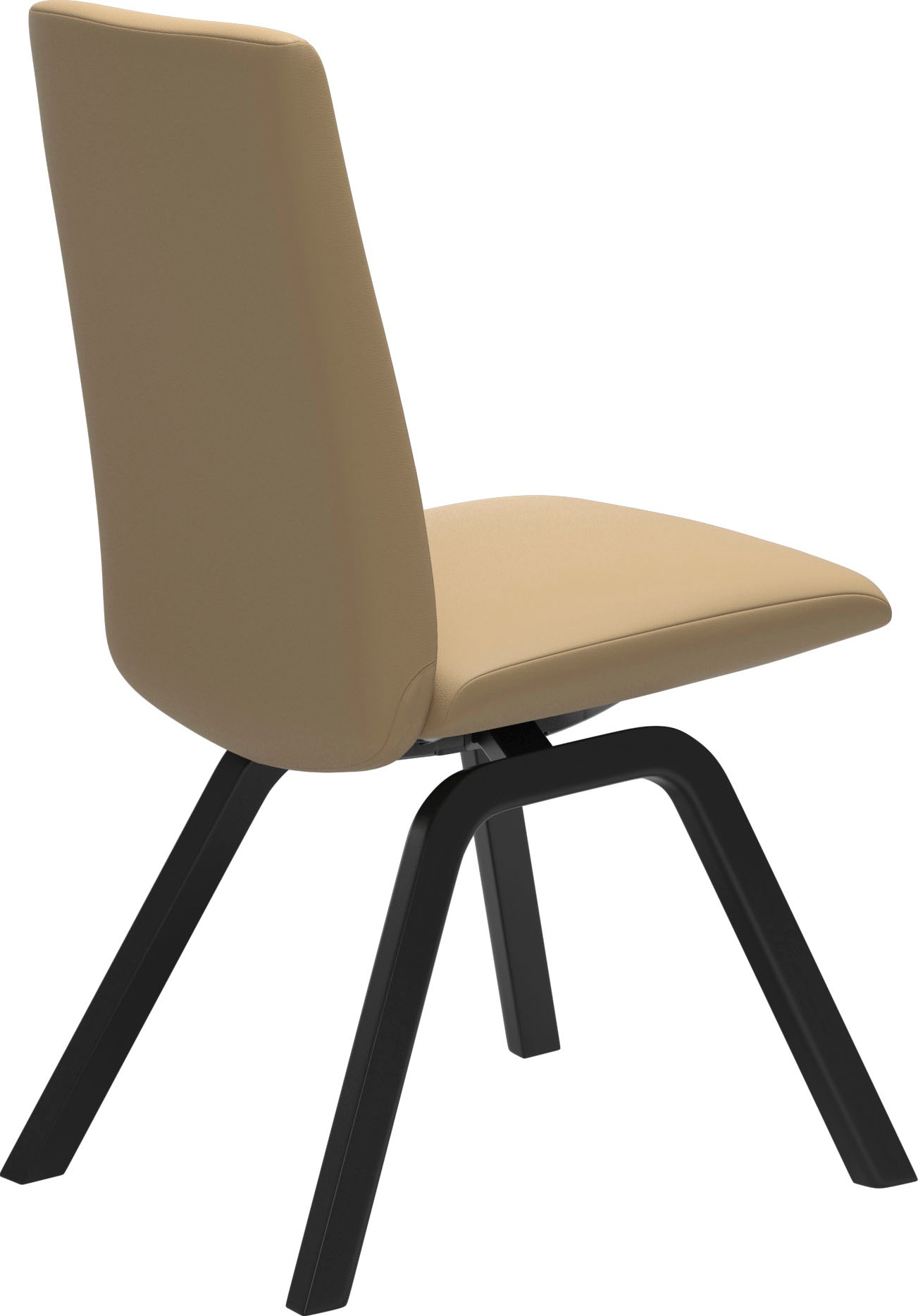 Stressless® Polsterstuhl »Laurel«, Leder PALOMA, Low Back, Größe M, mit schräggestellten Beinen in Schwarz
