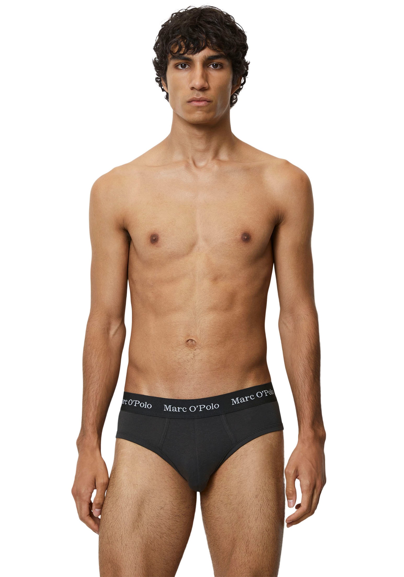 Marc O'Polo Slip »Essentials«, (3er Pack), mit verstärkter Frontpartie