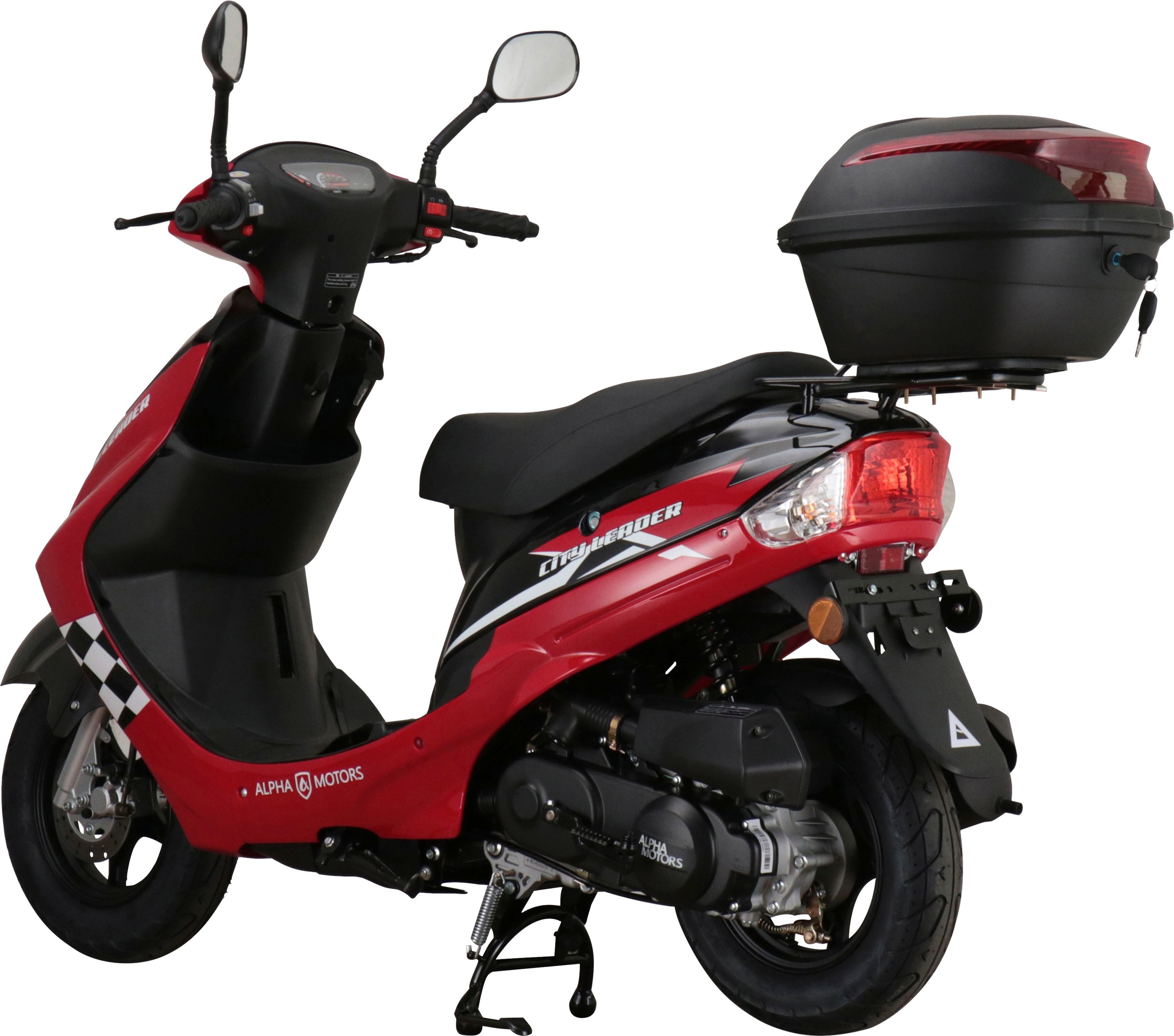 Alpha Motors Motorroller »CityLeader«, 50 cm³, 25 km/h, Euro 5, 2,72 PS, inkl. Topcase