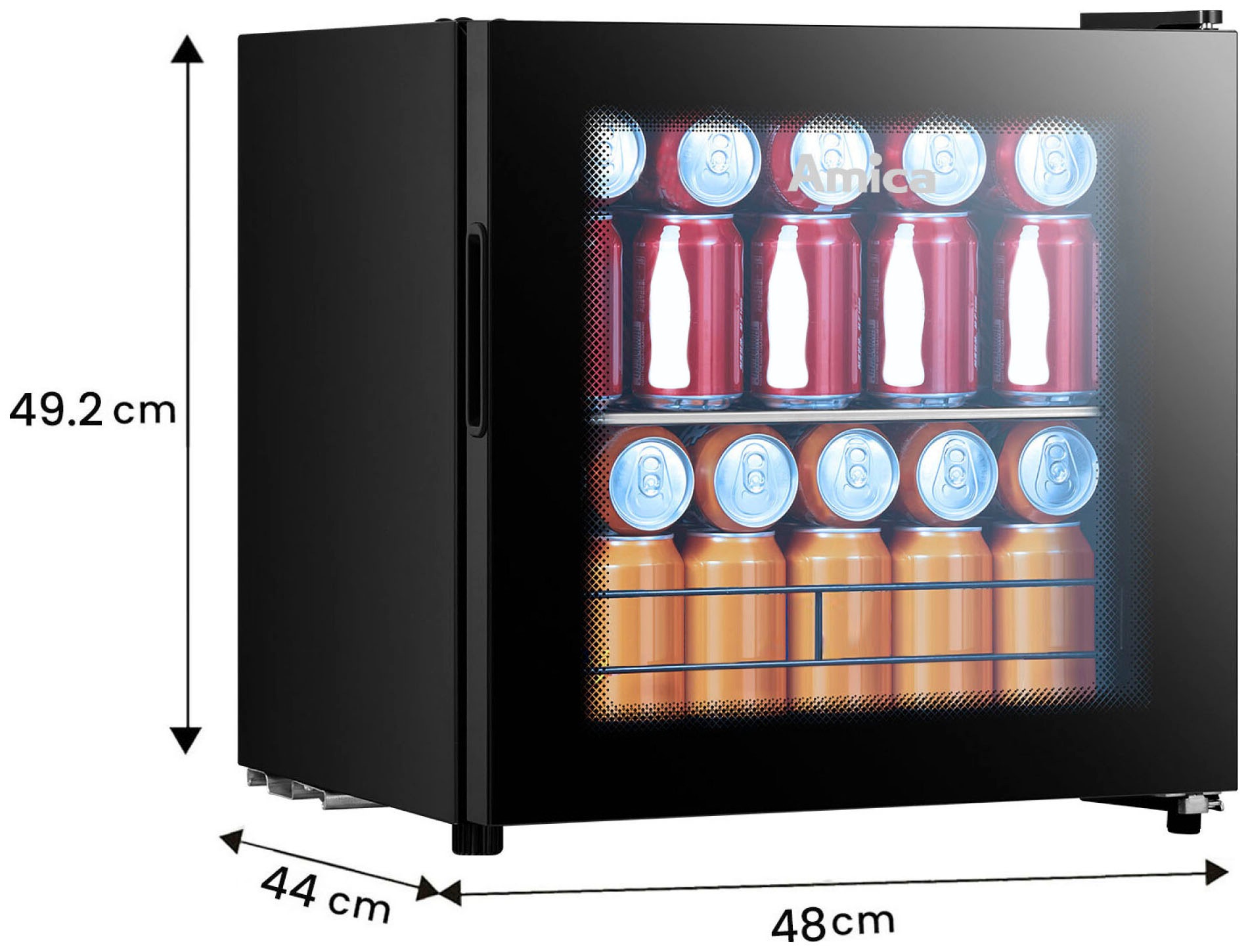 19. Bild von Amica Getränkekühlschrank »FK 340 100 S«, FK 340 100 S, 49,2 cm hoch, 48 cm breit