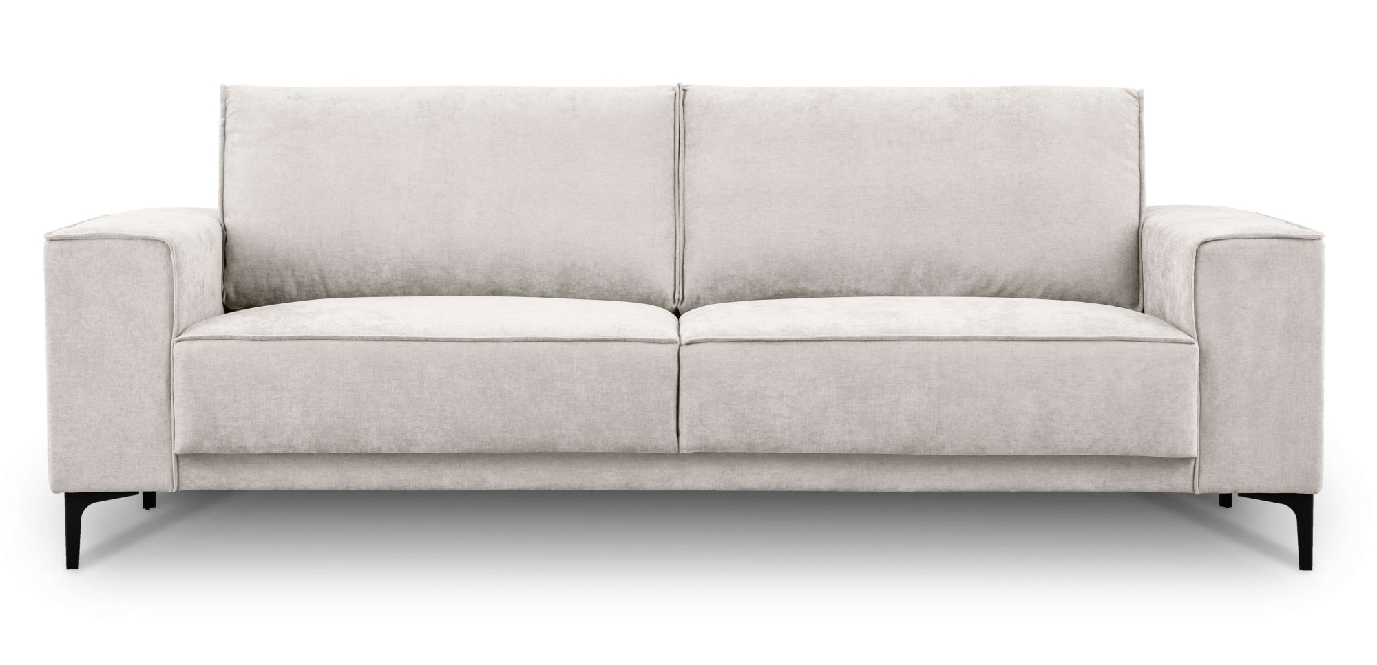 Places of Style 3-Sitzer »3er Sofa Oland, Struktur, Flachgewebe, Luxus-Micr günstig online kaufen