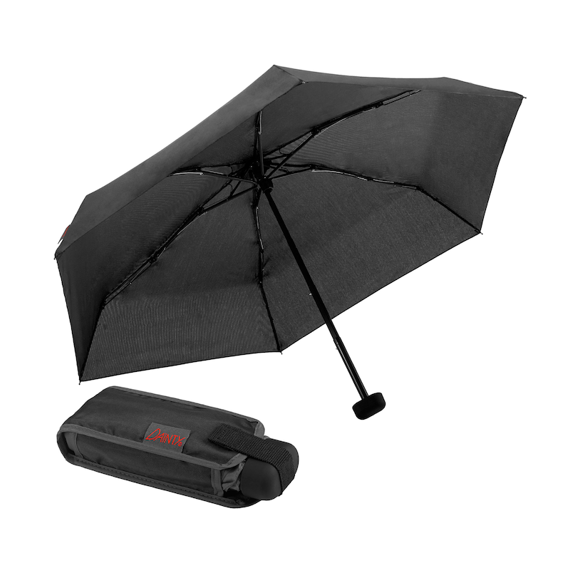EUROSCHIRM Taschenregenschirm »Dainty, schwarz« besonders leicht, super flach und extra klein schwarz
