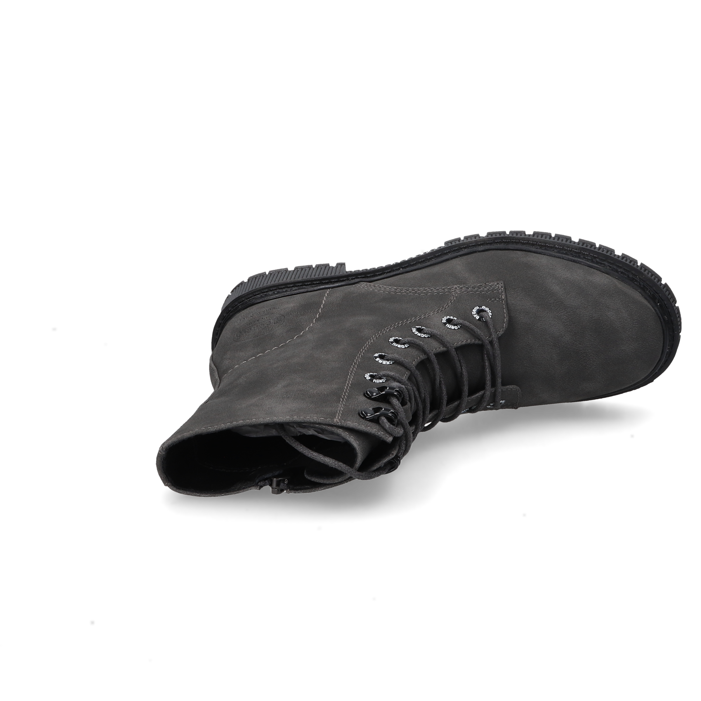 Dockers by Gerli Schnürboots  Biker Boots mit Reißverschluss