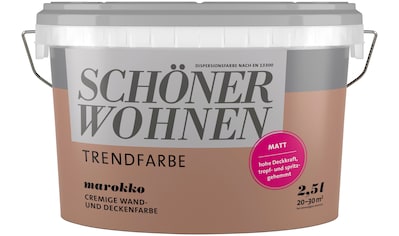 SCHÖNER WOHNEN-Kollektion Wand- und Deckenfarbe »Trendfarbe«, (1), hochdeckend,... kaufen