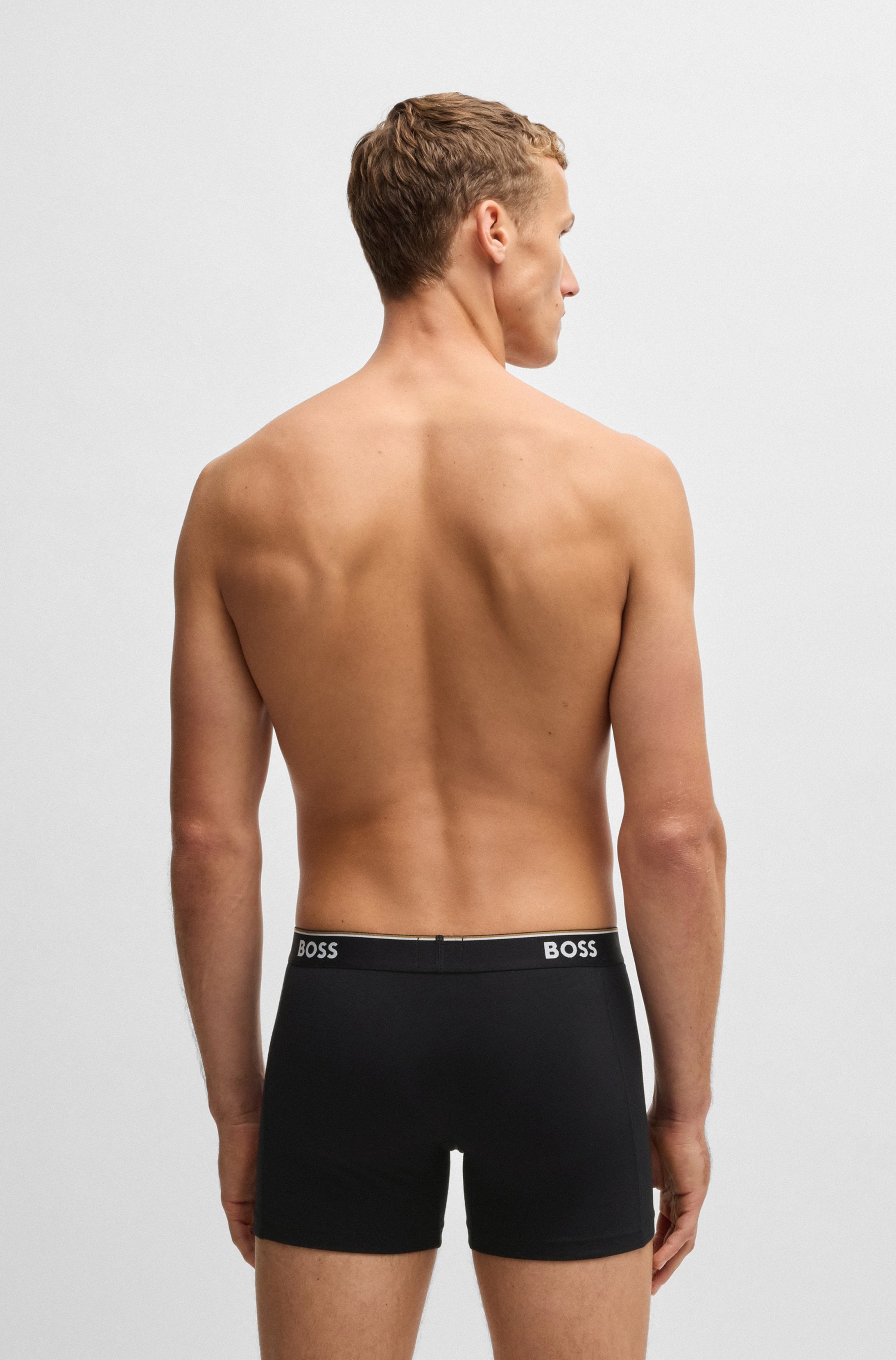 BOSS Boxershorts »BoxerBr 3P Power«, (3 St.)