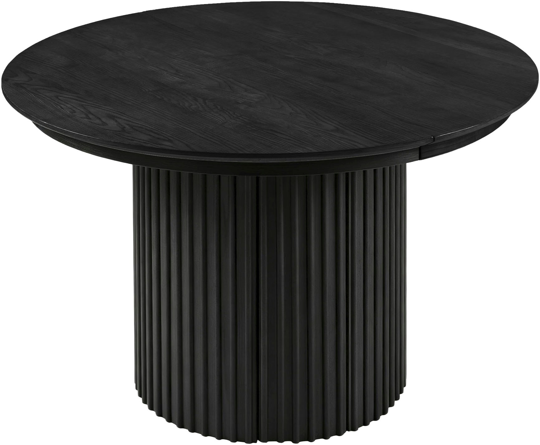 OTTO home Esstisch »Clozie« Design-Esstisch in Schwarz mit cleverem Stauraum & Ausziehfunktion