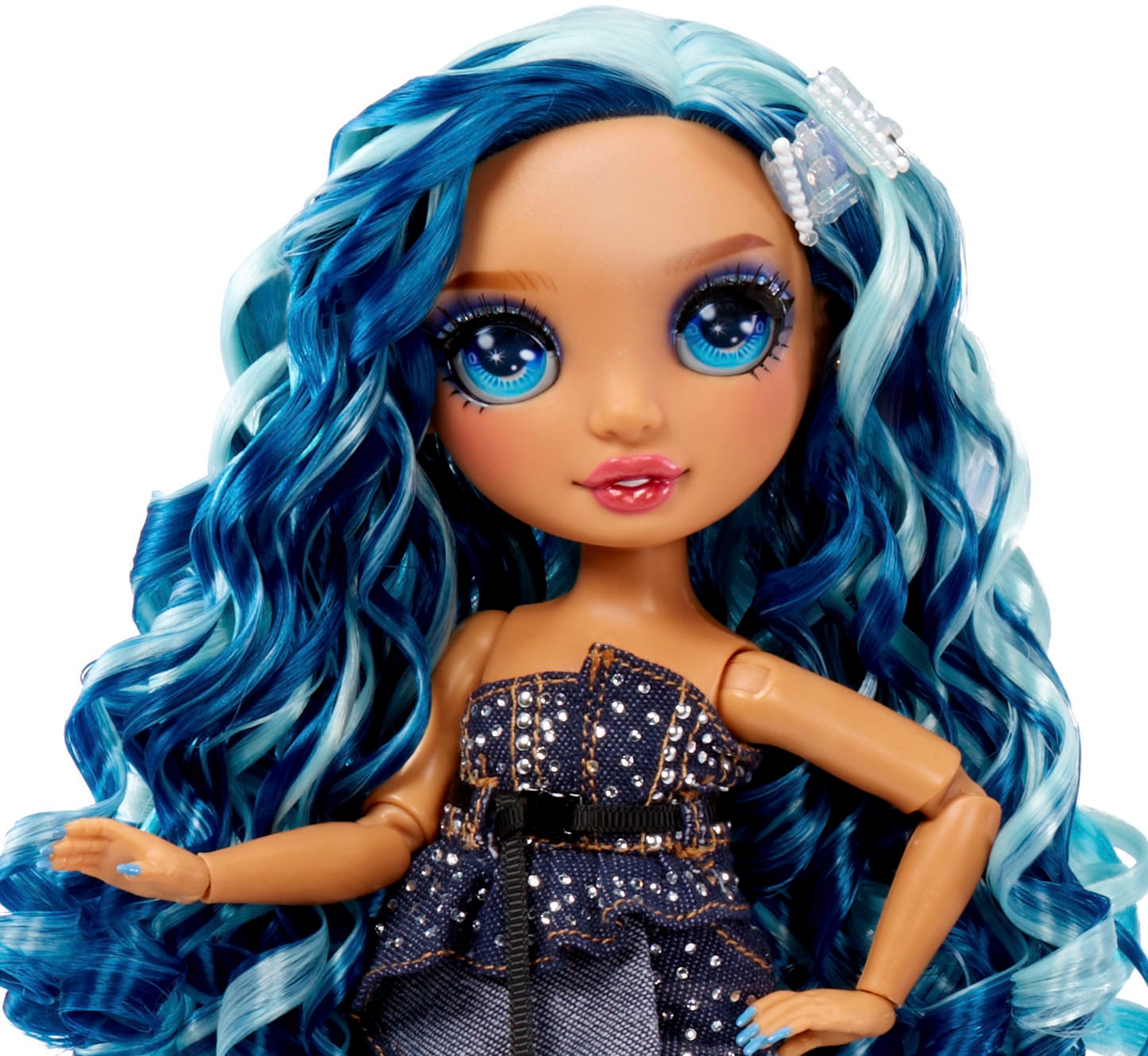 RAINBOW HIGH Anziehpuppe »Rainbow High Fantastic Fashion - Skyler (blue)«, inklusive 2. Outfit