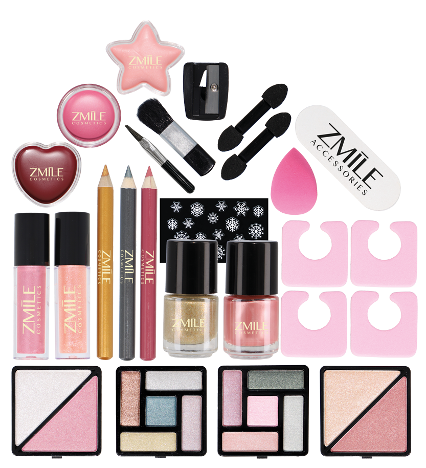 ZMILE COSMETICS Kosmetik-Adventskalender »ZMILE COSMETICS Adventskalender Square Jingle and Glow vegane Kosmetik« ab 14 Jahren vegane Kosmetik