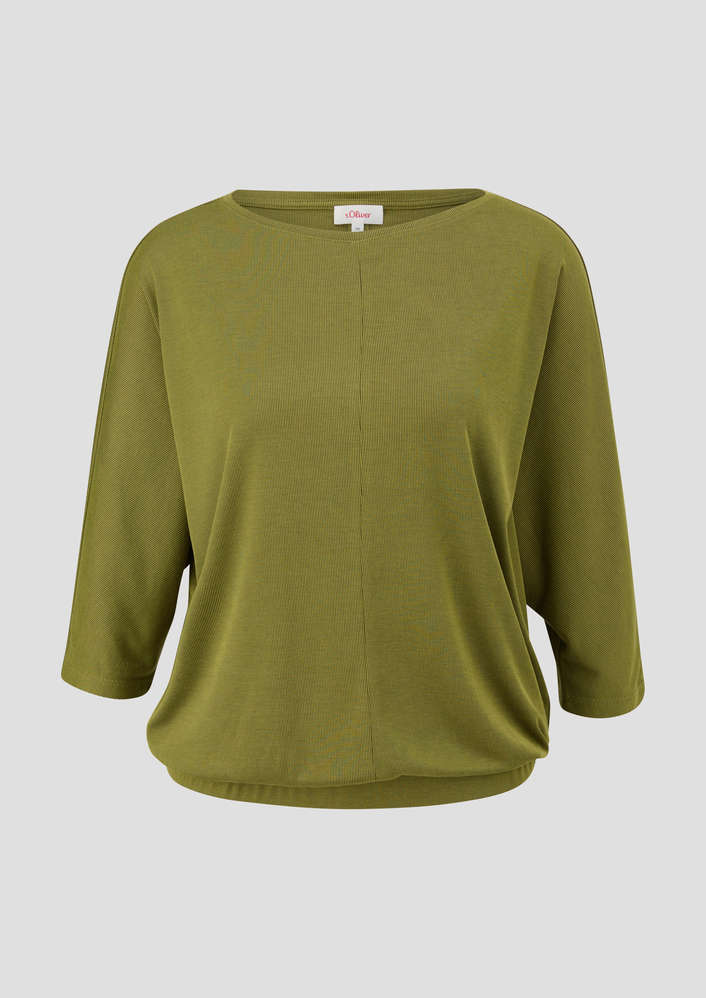 s.Oliver 3/4-Arm-Shirt, mit Rundhals