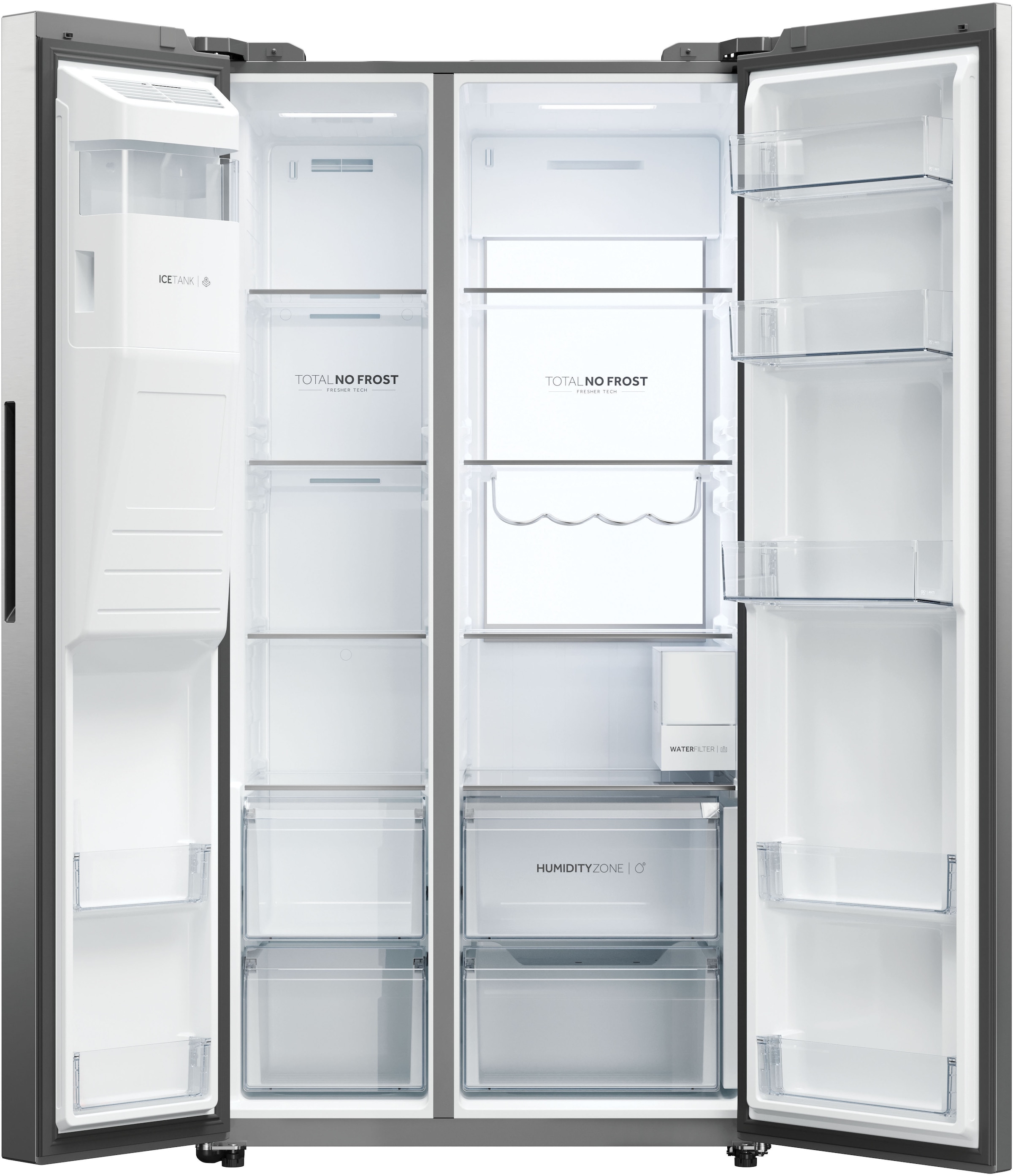 Haier Side-by-Side SBS SERIES 7 »HSW79F18CIMM«, Smart Home: Optionale Steuerung per App und Wi-Fi