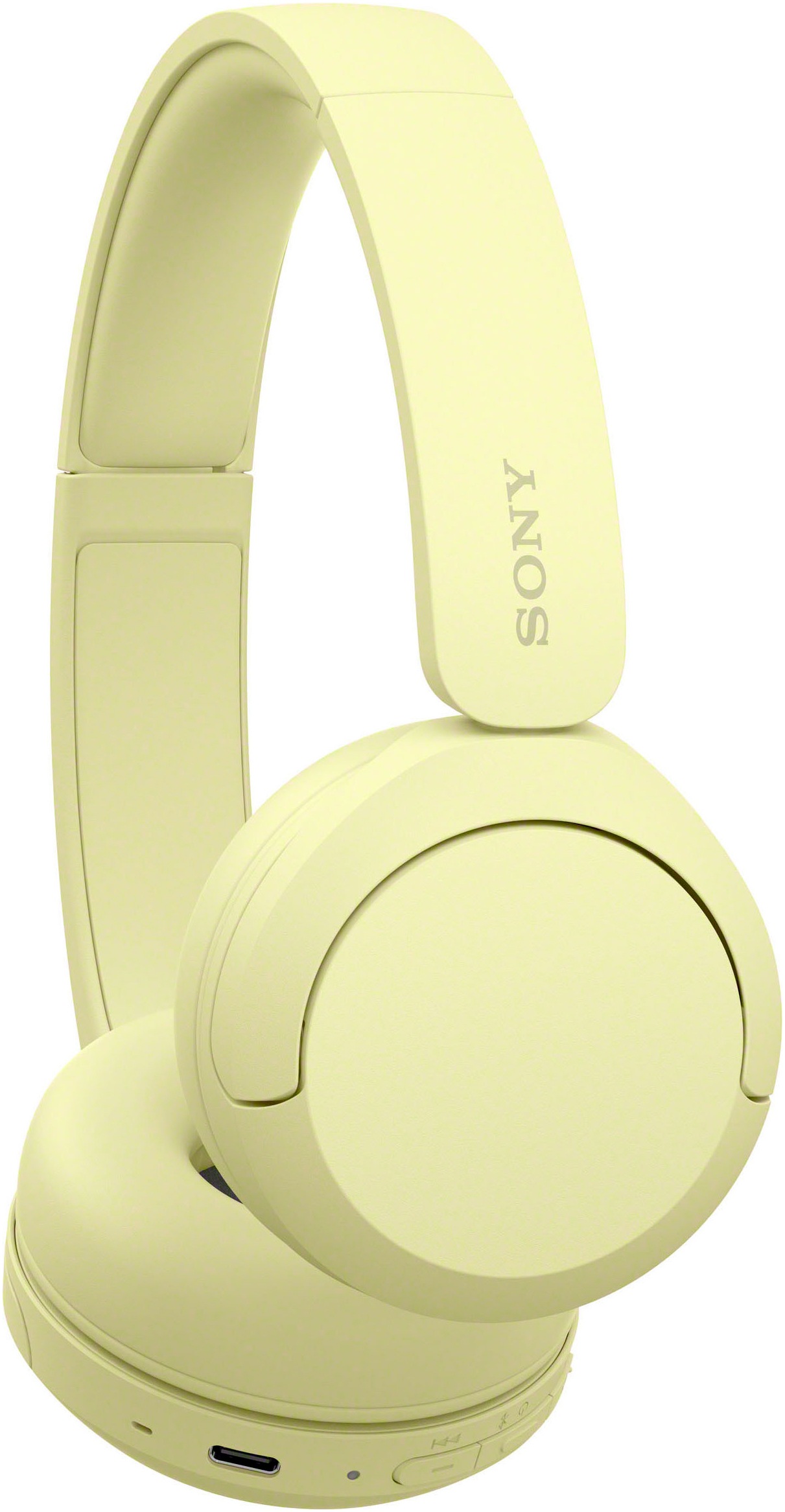 Sony Bluetooth-Kopfhörer »WHCH520«, Bluetooth, Noise-Cancelling-Active Noise Cancelling (ANC)-Freisprechfunktion-Rauschunterdrückung-Sprachsteuerung-kompatibel mit Siri, 200 Std. Max. Akkulaufzeit (Standby)