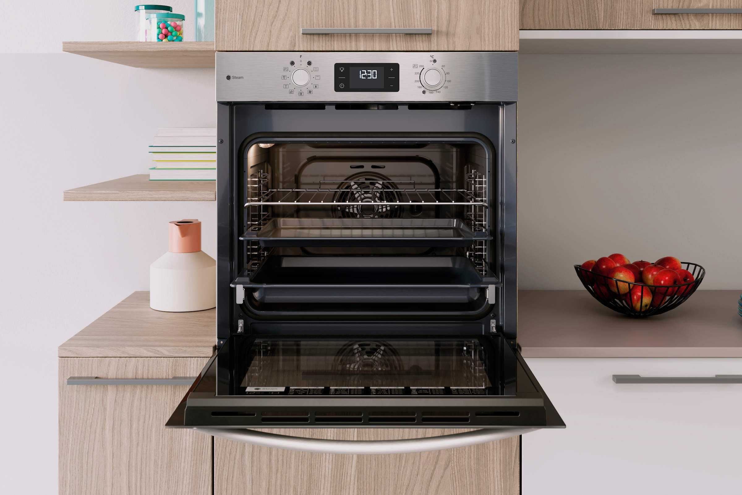 Privileg Einbaubackofen  »PBA285HR0«, Hydrolyse