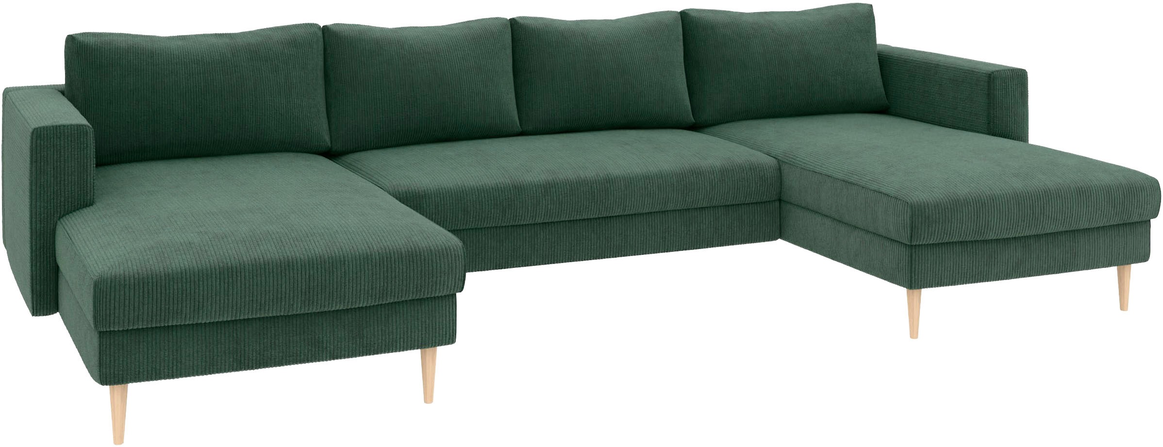 TRENDMANUFAKTUR Wohnlandschaft »Amazing, wahlw. mit Schlaffunktion & Bettka günstig online kaufen