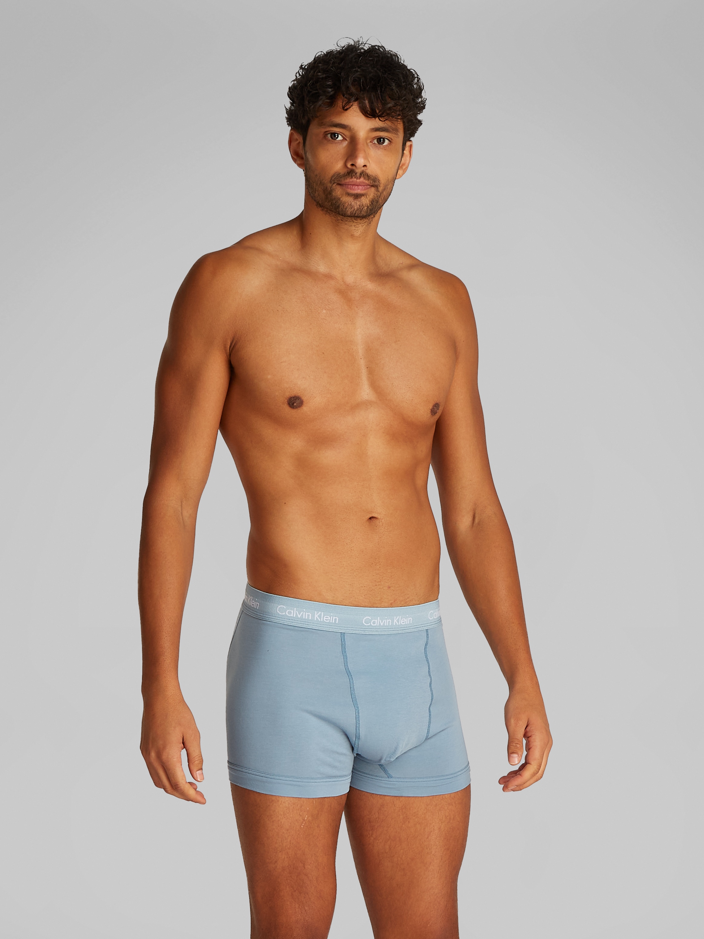 Calvin Klein Underwear Trunk »TRUNK 3PK«, (Packung, 3 St.), mit Calvin Klein Logo-Elastikbund (3 Stück)