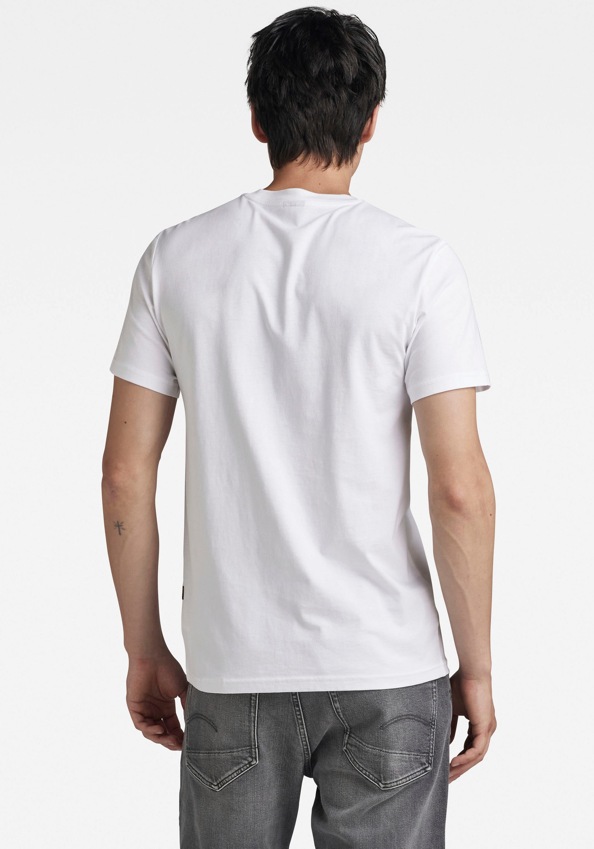 G-STAR T-Shirt »Distressed originals«