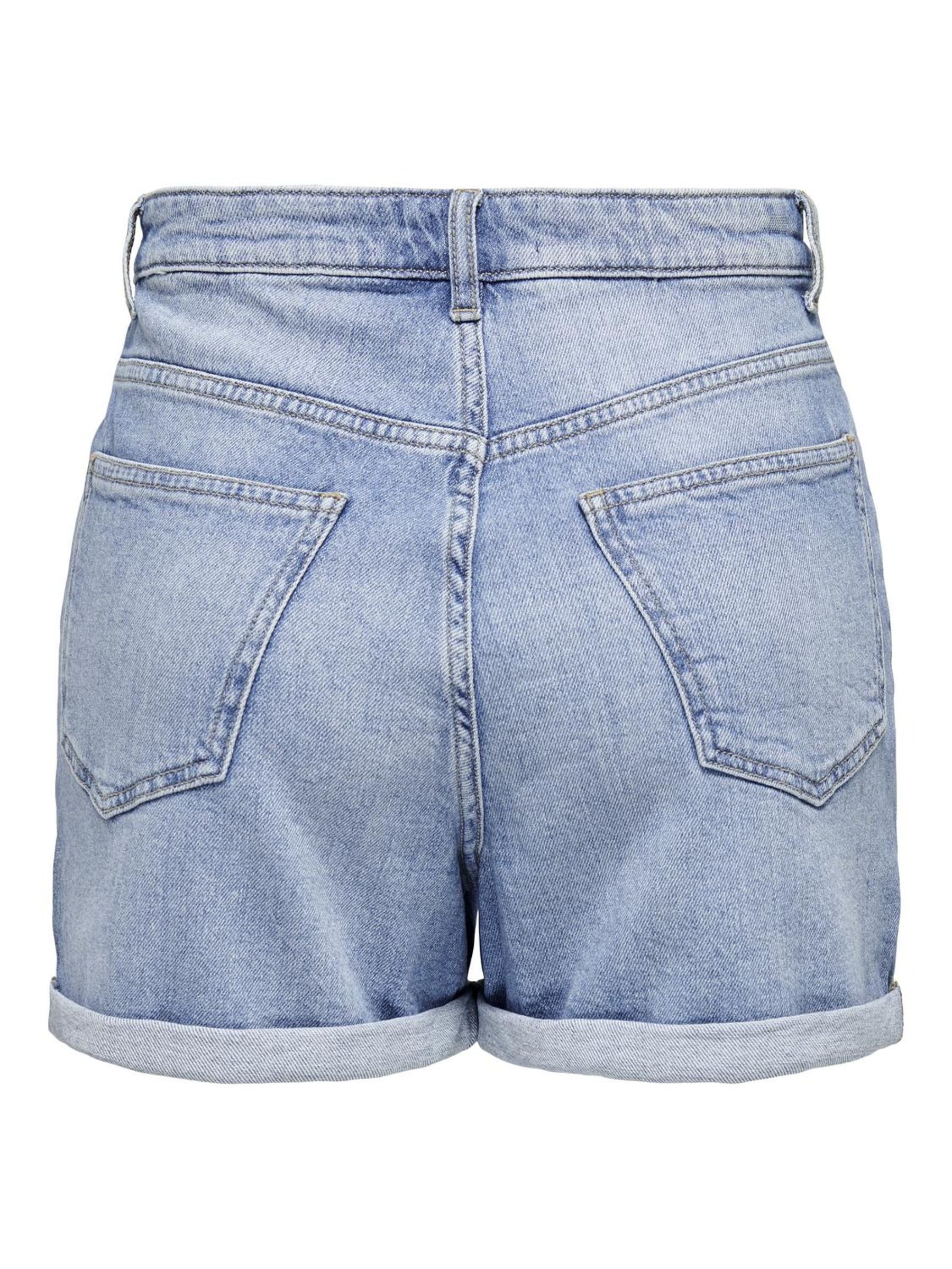 ONLY Shorts »ONLJOSEPHINE – Stretch Shorts für vielseitige Kombinationen«, regular fit, Denim/Jeans, Baumwolle, elastisch, unifarben