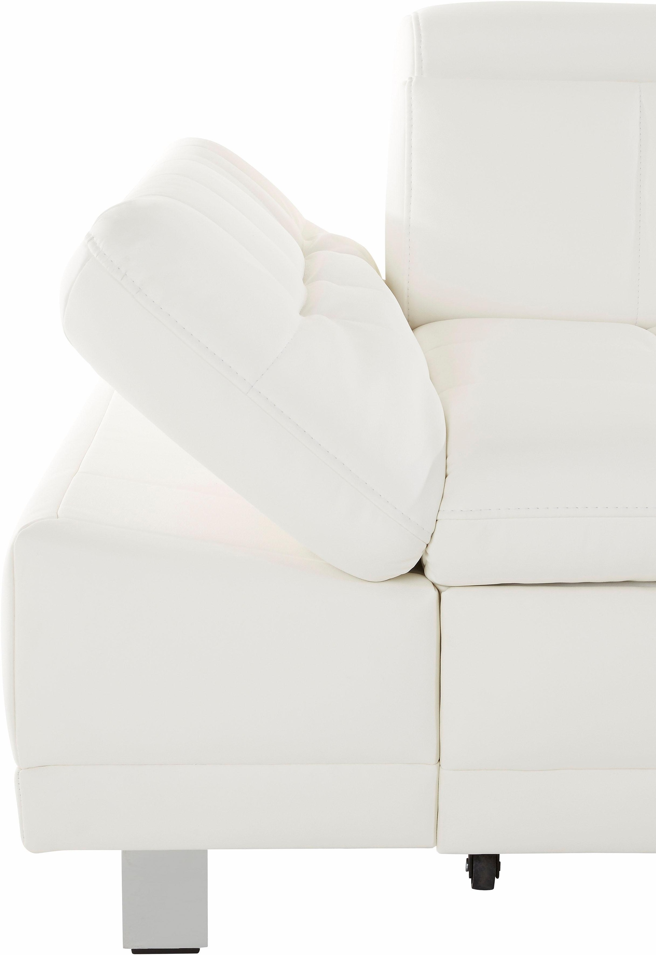 sit&more Ecksofa »Limit L-Form«, wahlweise mit Bettfunktion und Bettkasten