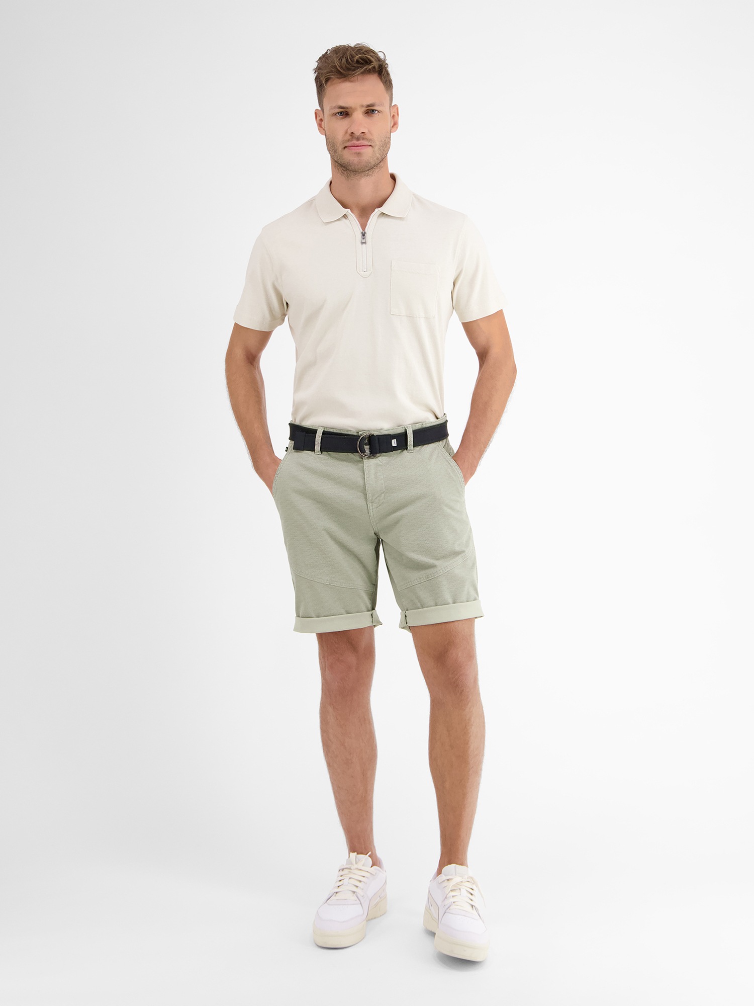 10. Bild von LERROS Bermudas »LERROS Chino Bermuda, Minimal Alloverprint«