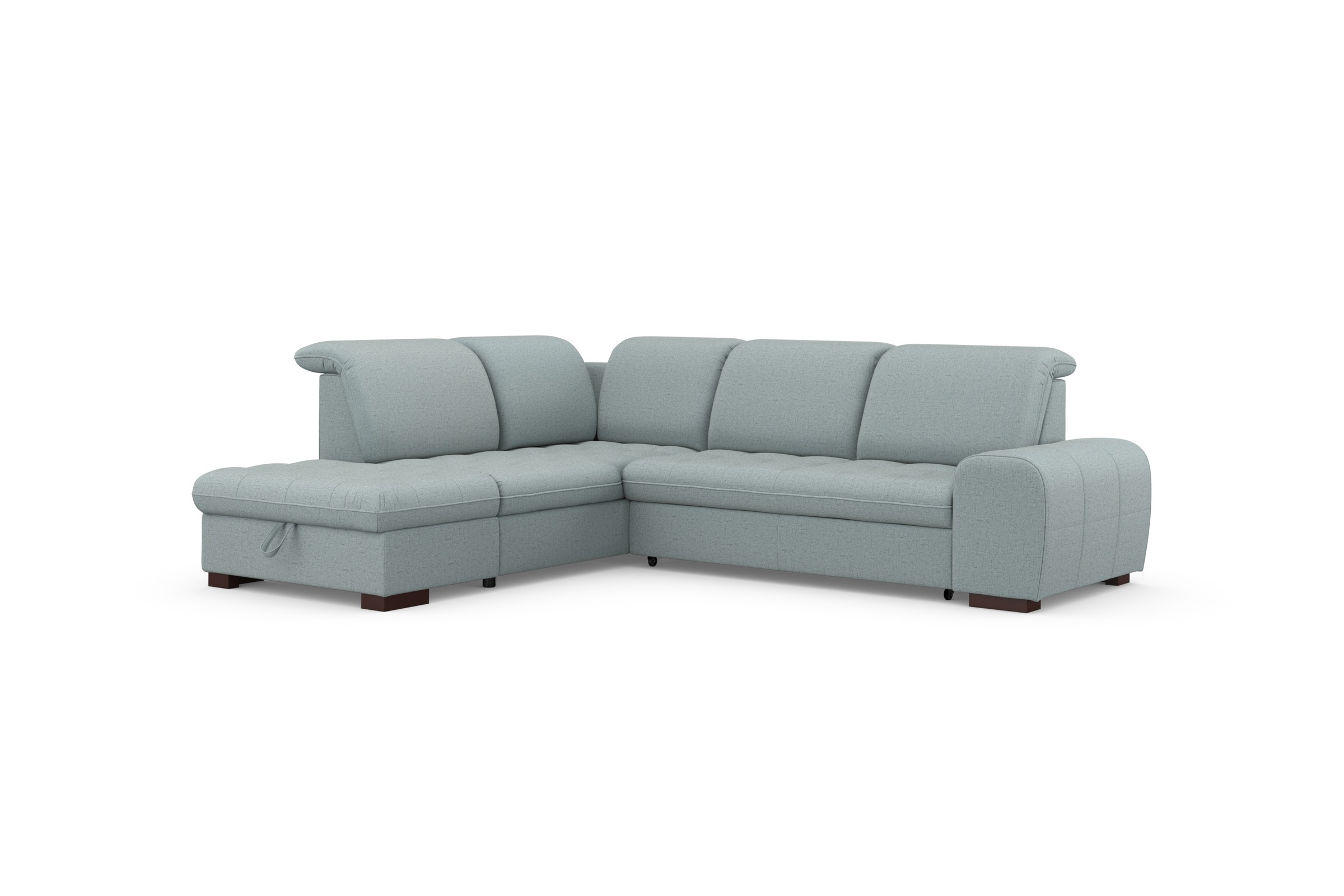 sit&more Ecksofa »Luxor L-Form«, wahlweise mit Bettfunktion, Stauraum und Kopfteilverstellung