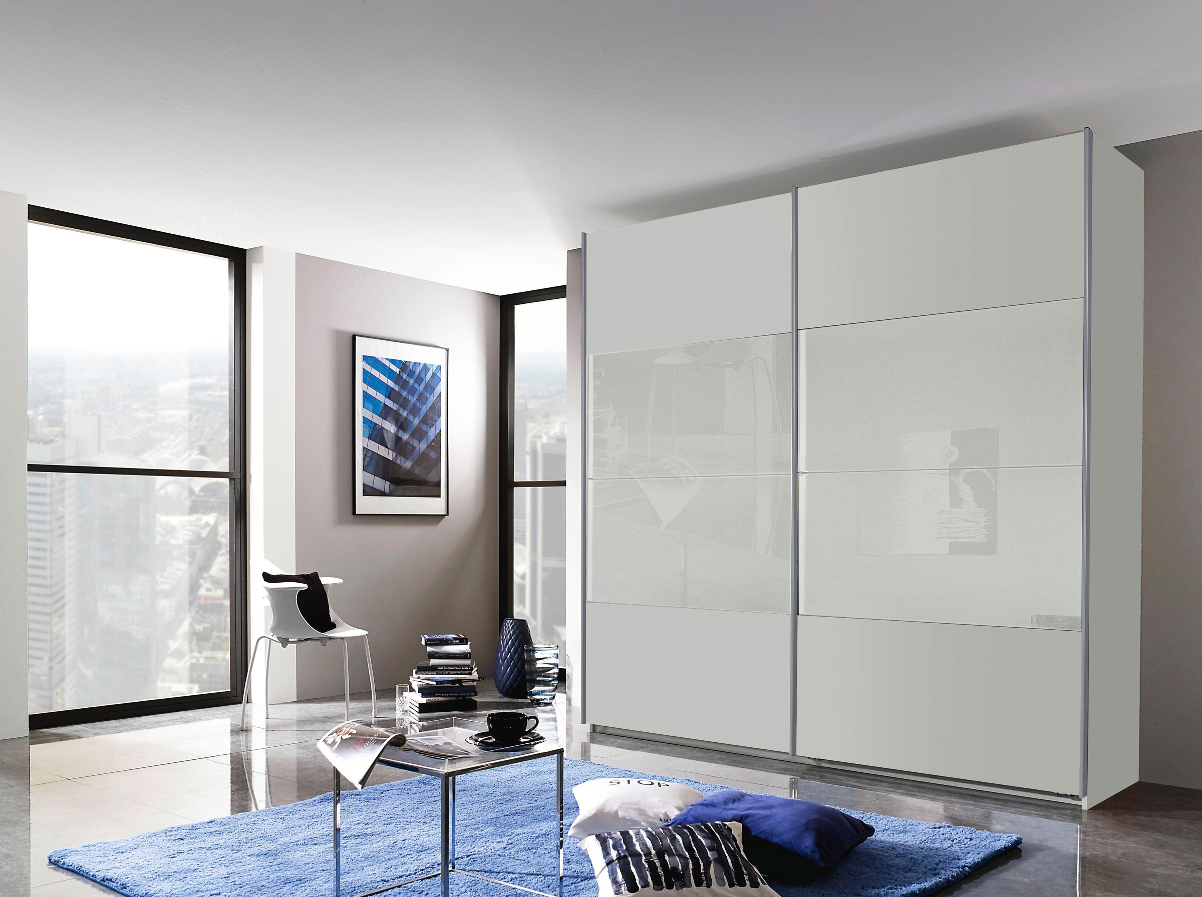 rauch Schwebetürenschrank "Quadra Schlafzimmerschrank in vielen Breiten" Kl günstig online kaufen