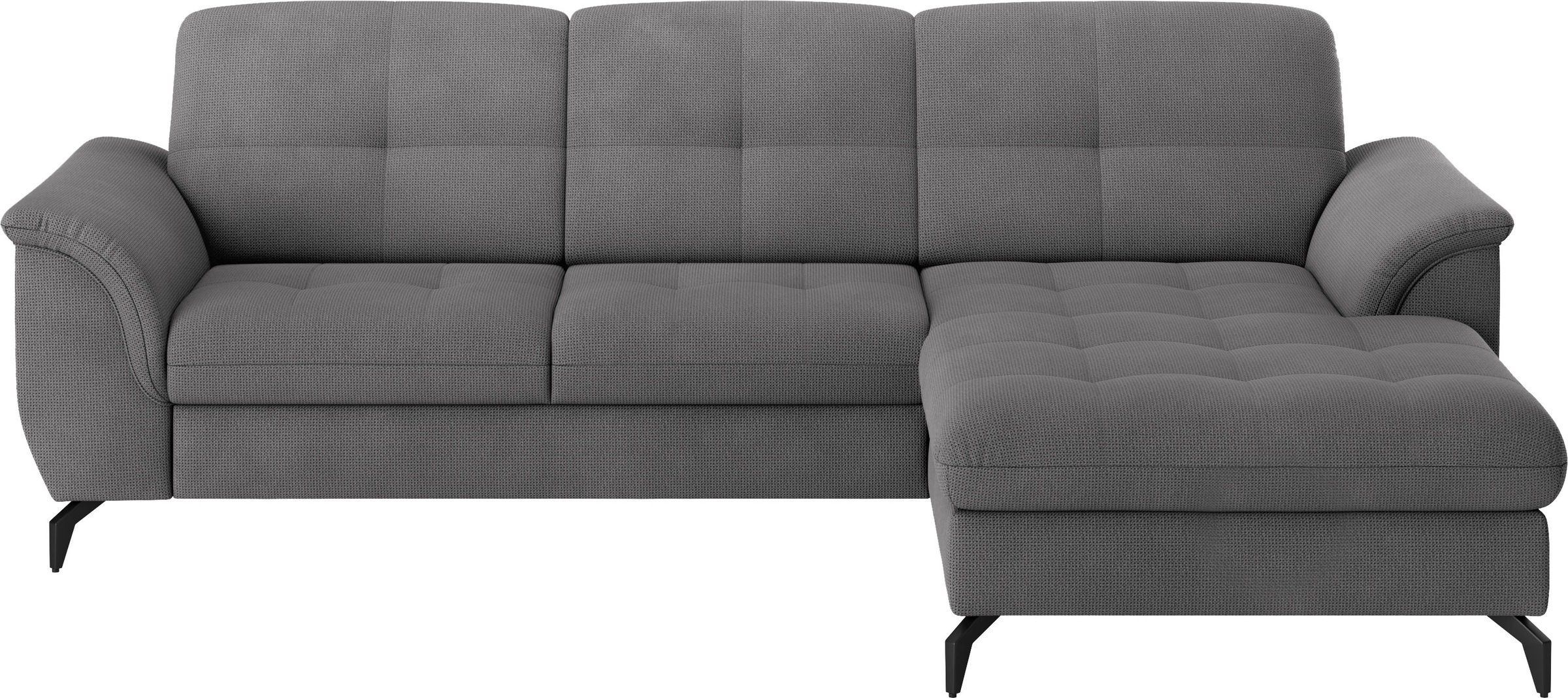sit&more Ecksofa »Zora L-Form«, wahlweise mit Bettfunktion und Bettkasten günstig online kaufen