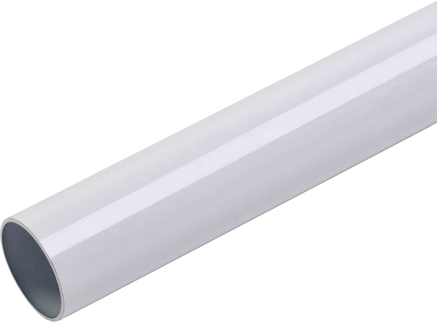 Liedeco Gardinenstange »Fertigstilgarnitur 20 mm Power Zylinder Acryl«, 1 läufig-läufig, Fixmaß, Gardinenstange Komplett