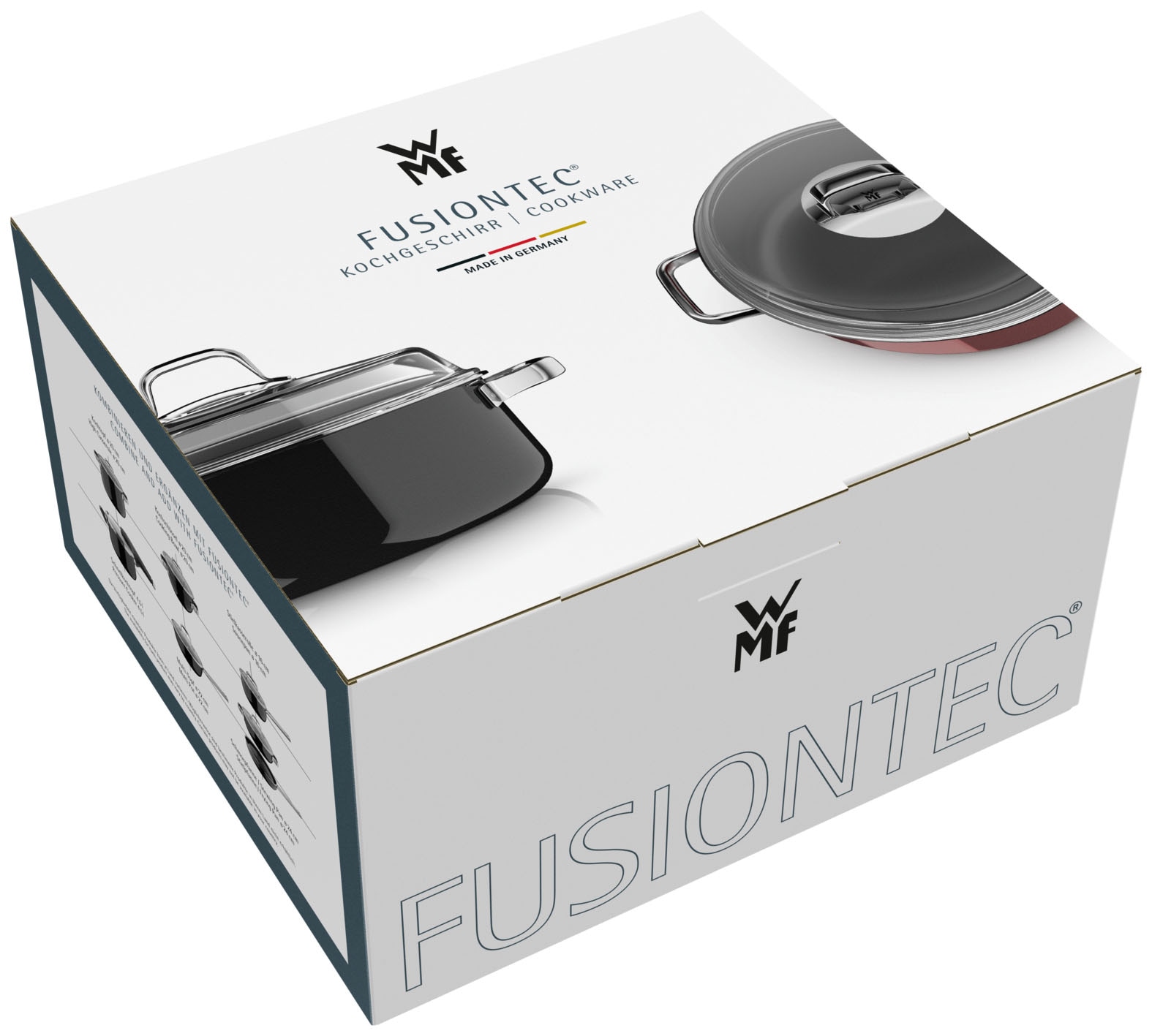 WMF Schmortopf »Fusiontec Mineral Pro« Edelstahl | Glas