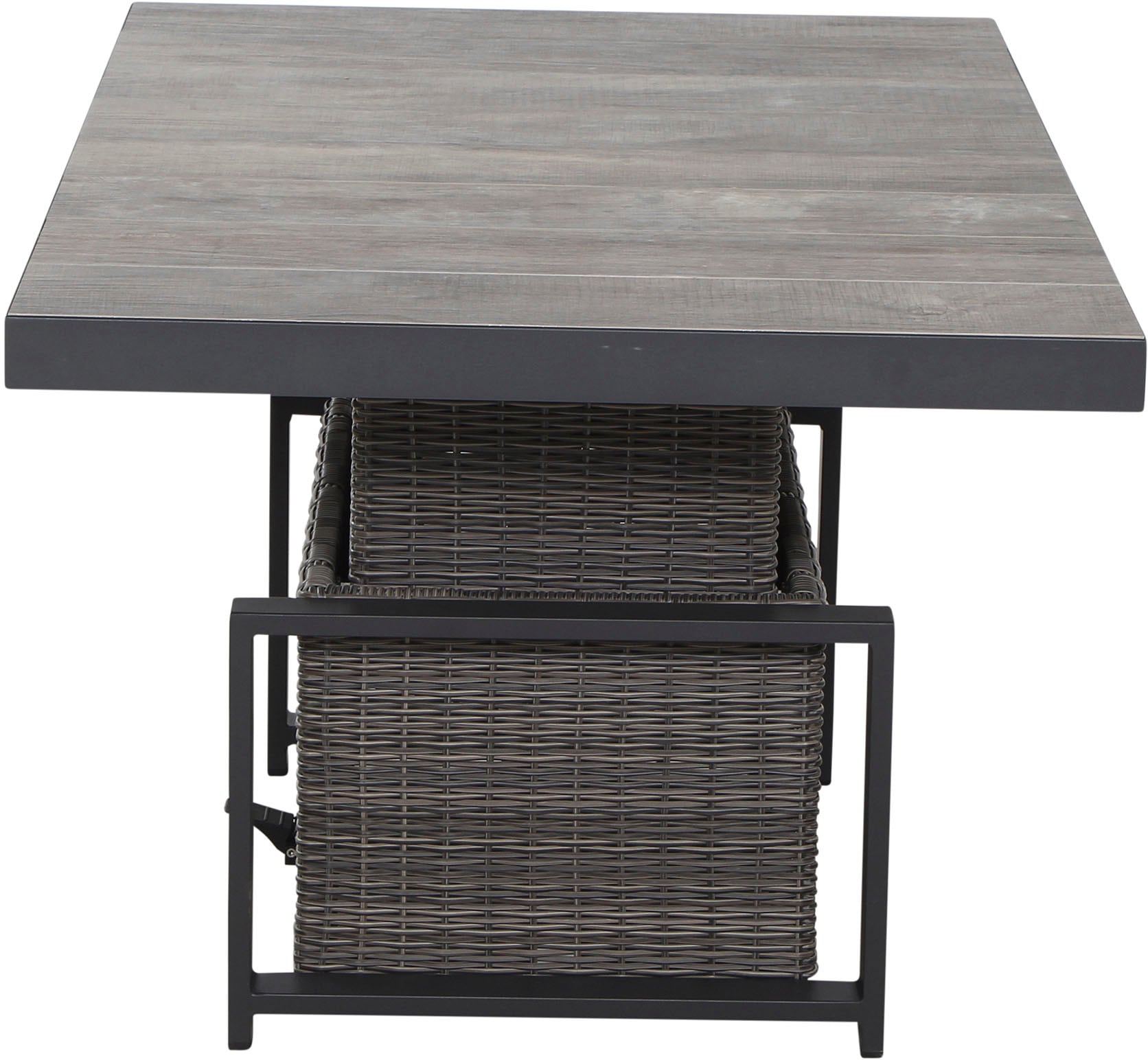 Siena Garden Gartenlounge-Set »Corido«, (Set, 9 tlg.), bestehend aus 2 Sesseln, 1 Sofa, 1 Tisch und 5 Auflagen