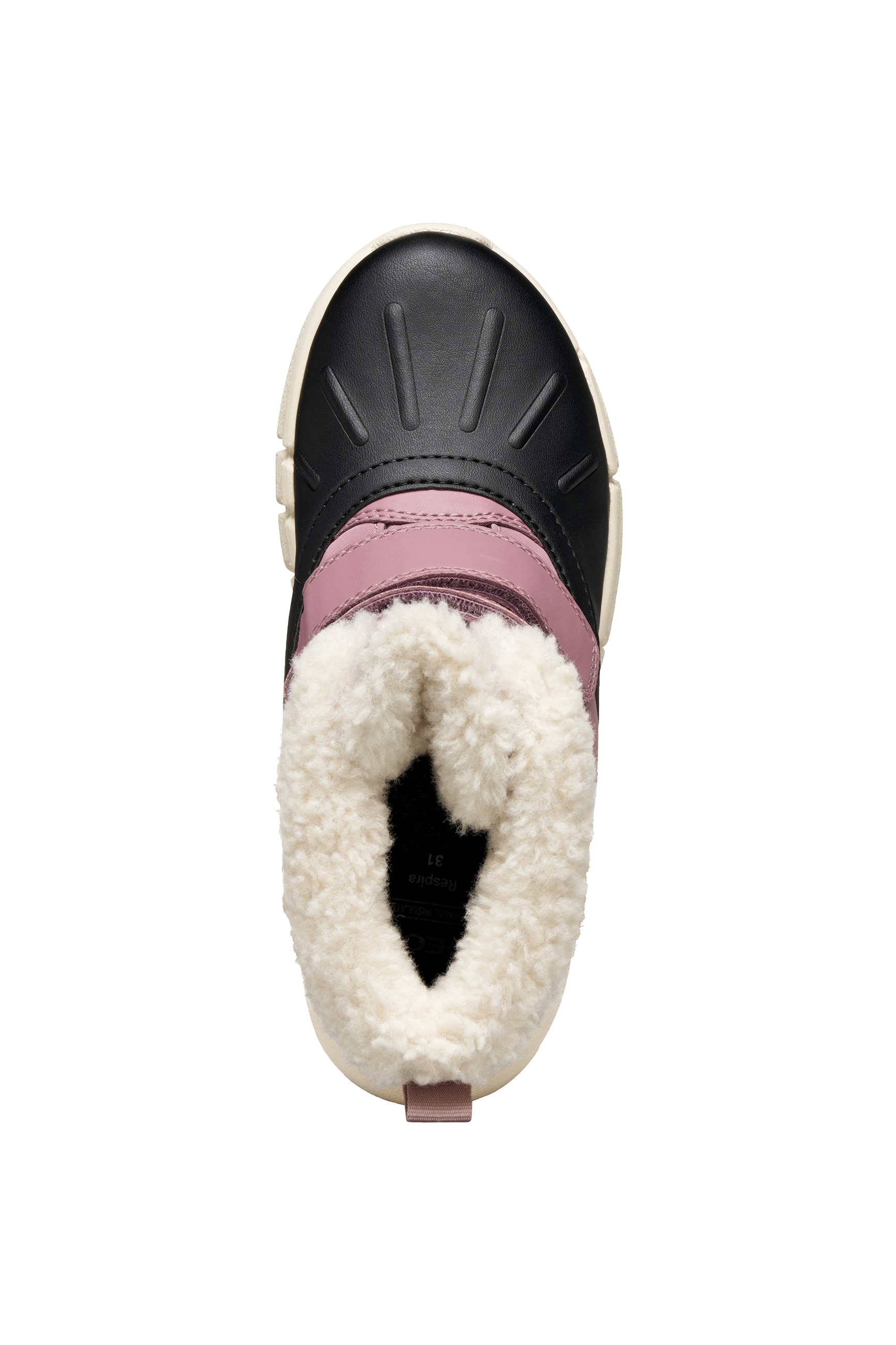 Geox Winterboots »J FLEXYPER GIRL B AB«  Snowboots, Klettstiefel mit Warmfutter, Größenschablone zum Download