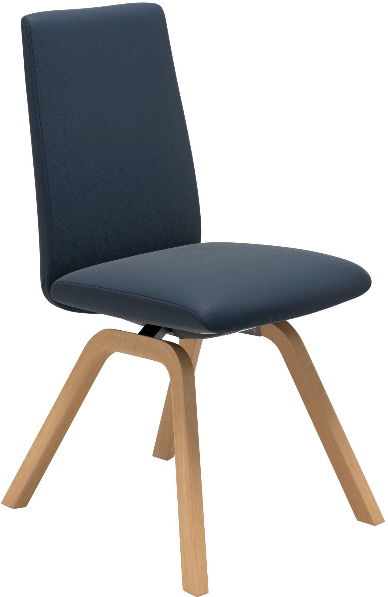 Stressless® Polsterstuhl »Laurel«, Leder PALOMA, Low Back, Größe M, mit schräggestellten Beinen in Eiche natur