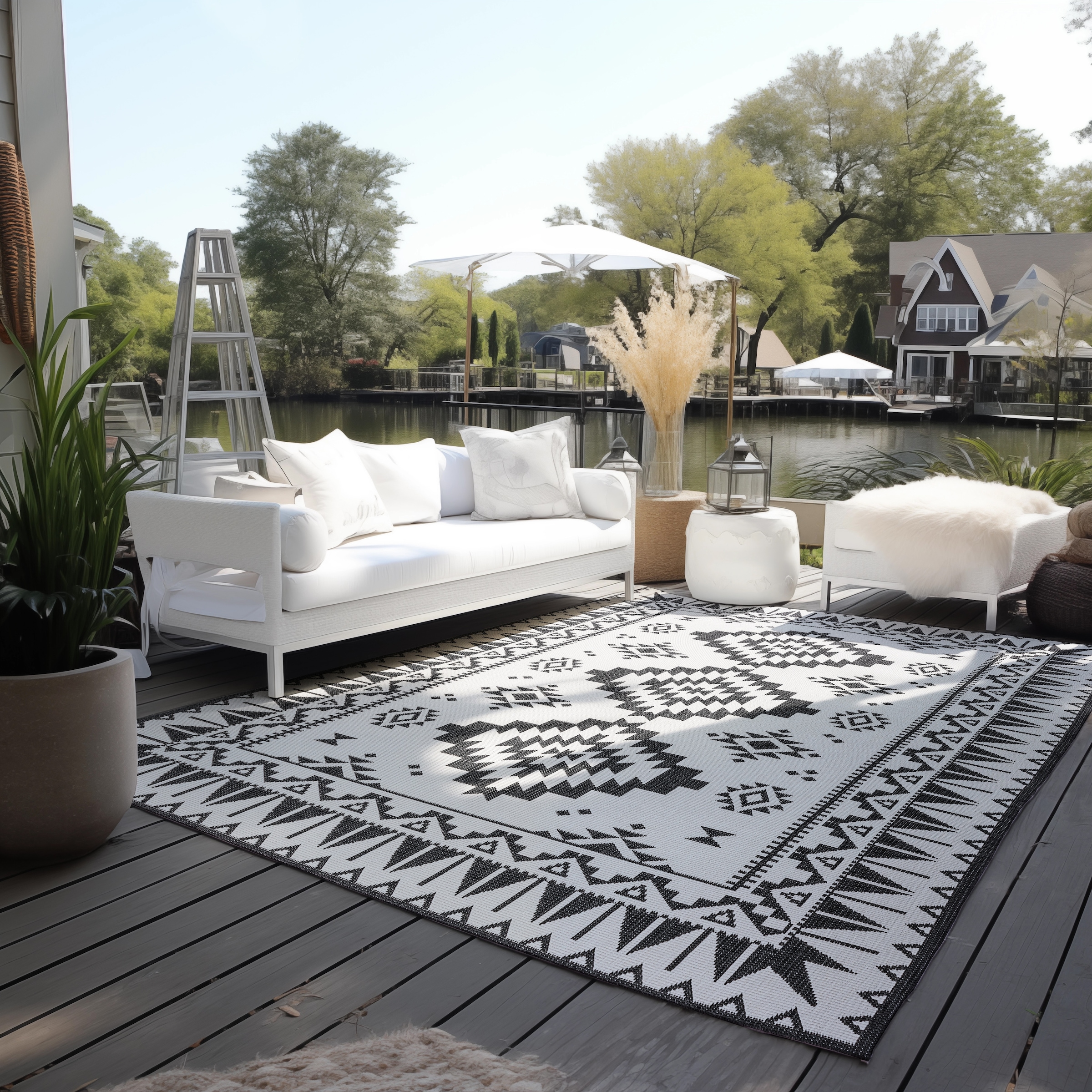 ELLE DECORATION Teppich »Dynamic, Wendeteppich«, rechteckig, 5 mm Höhe, Fla günstig online kaufen