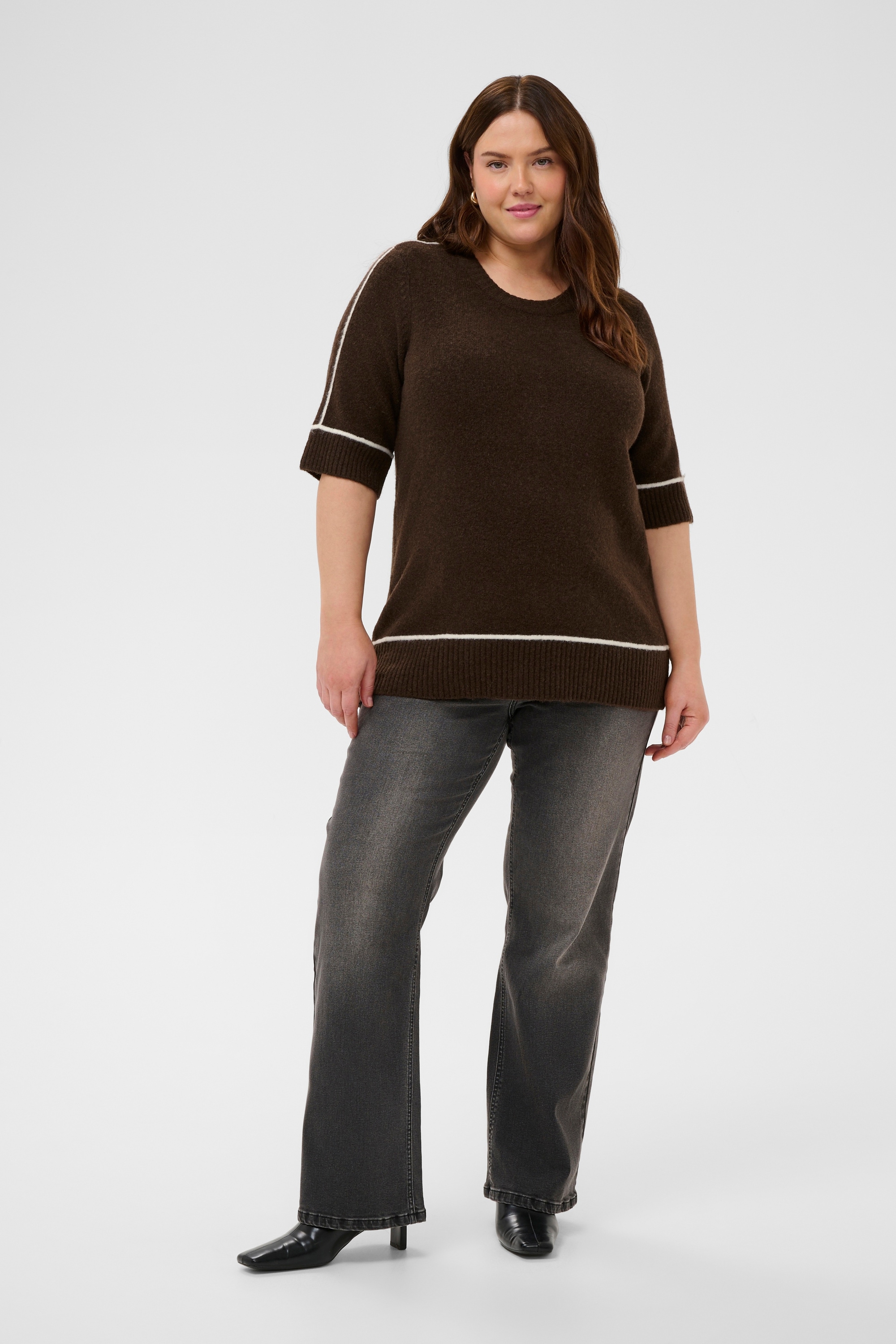 KAFFE Curve Strickpullover »Damen Strickpullover KCjinja«