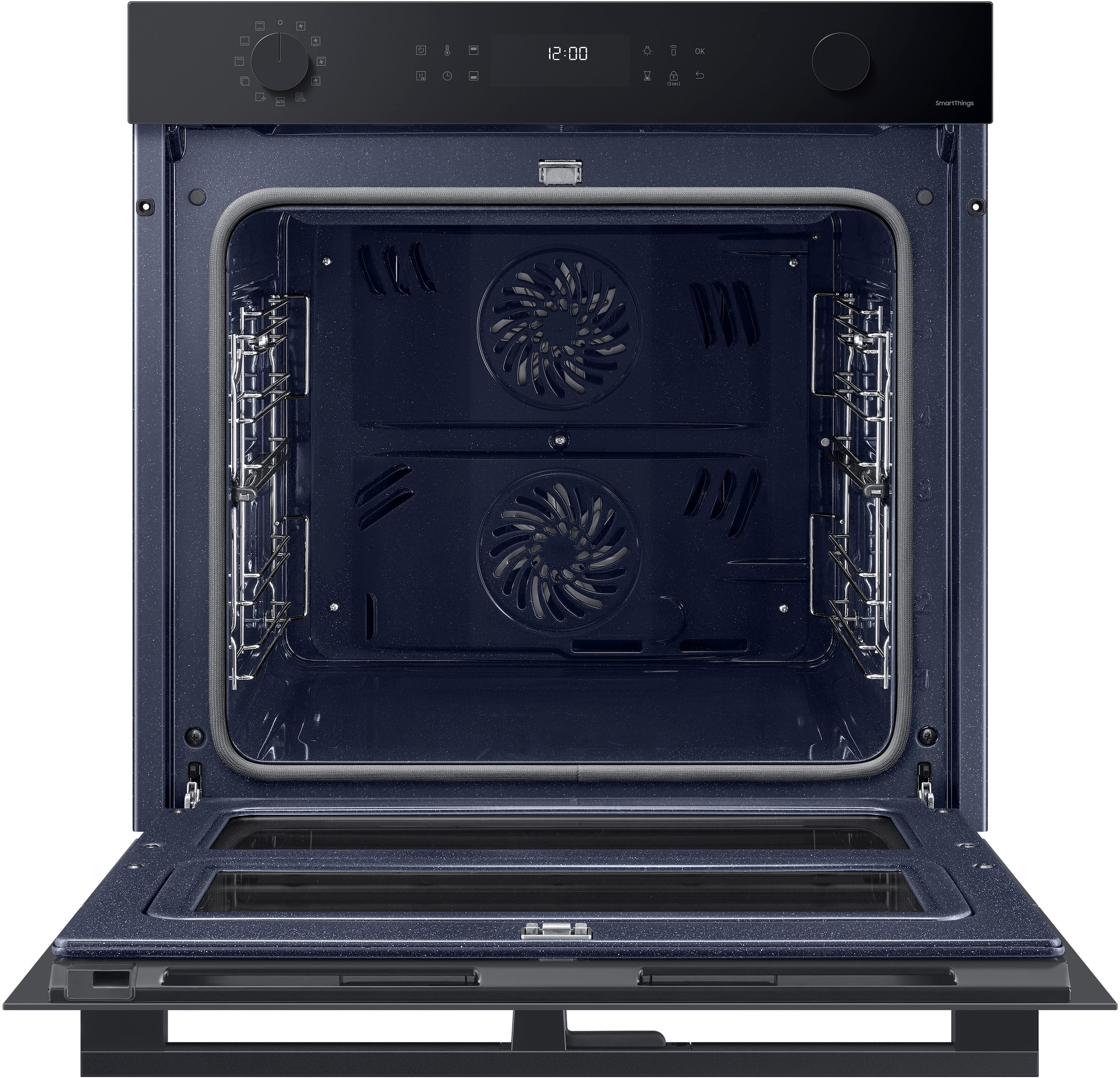 Samsung Einbaubackofen Serie 4 »NV7B45502AK/U1«, Pyrolyse-Selbstreinigung, Dual Cook Flex