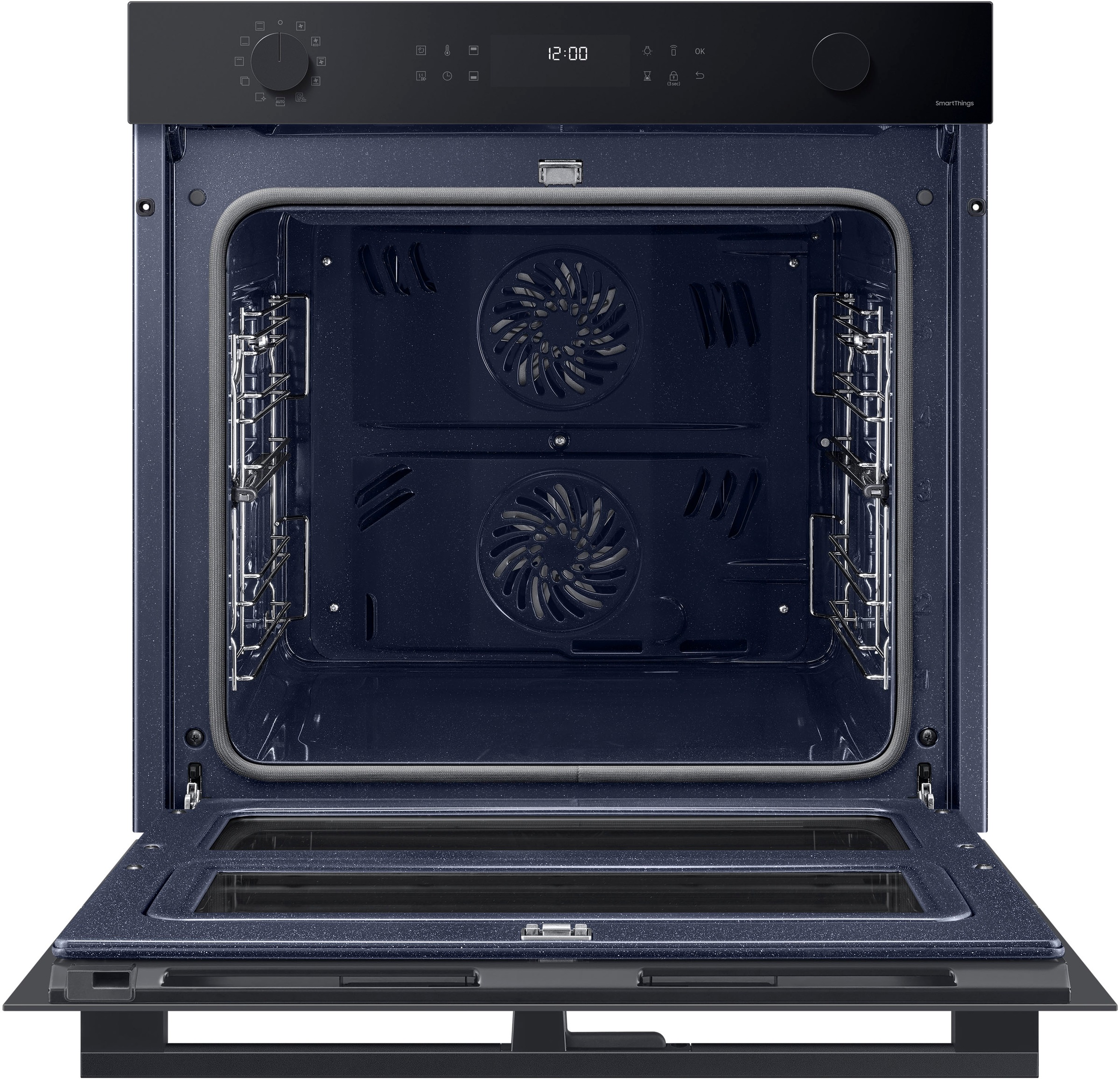 Samsung Einbaubackofen Serie 4 »NV7B45502AK/U1«, Pyrolyse-Selbstreinigung, günstig online kaufen