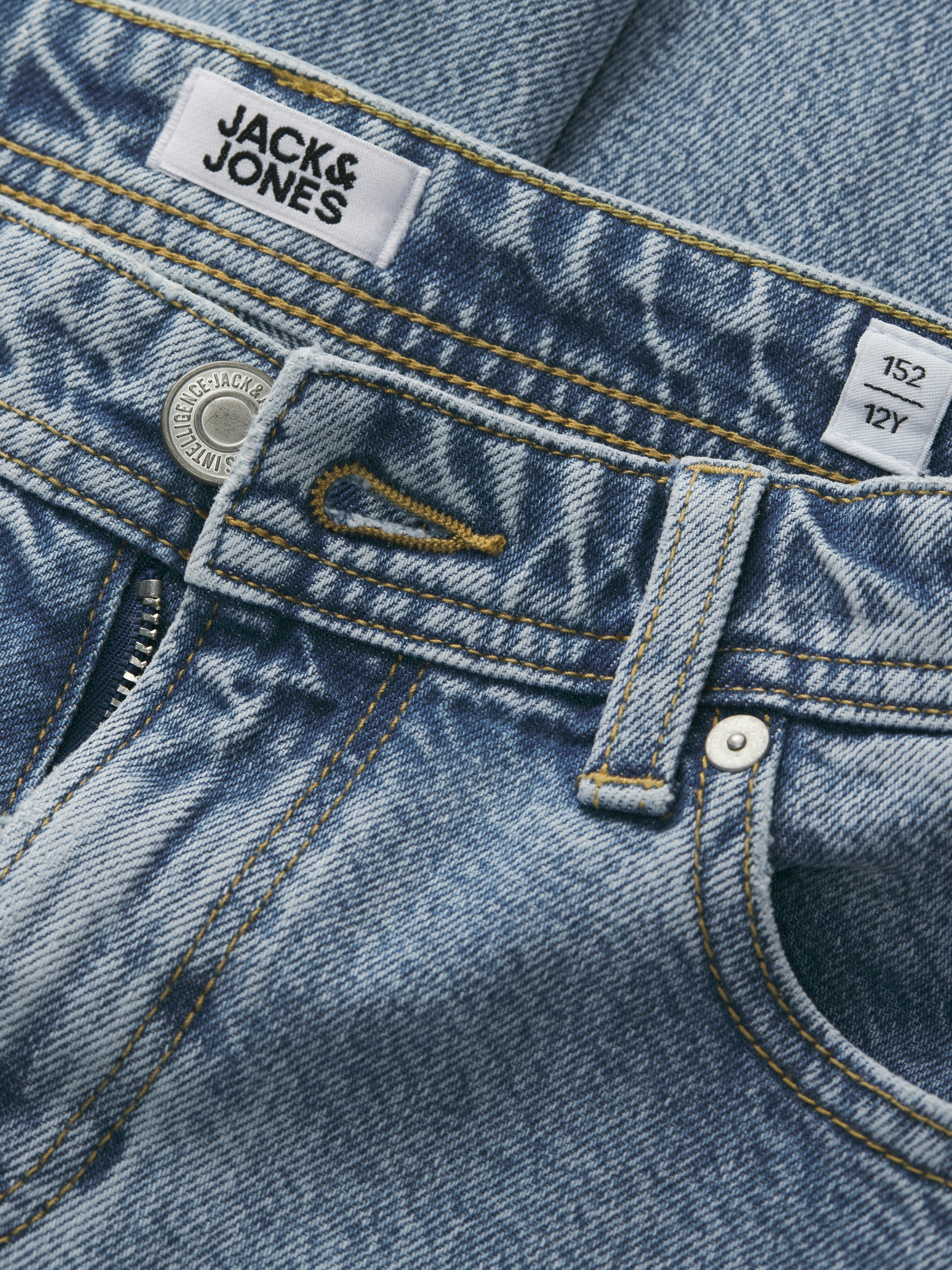 Jack & Jones Junior Regular-fit-Jeans »JJICLARK JJORIGINAL SQ 348 NOOS JNR«