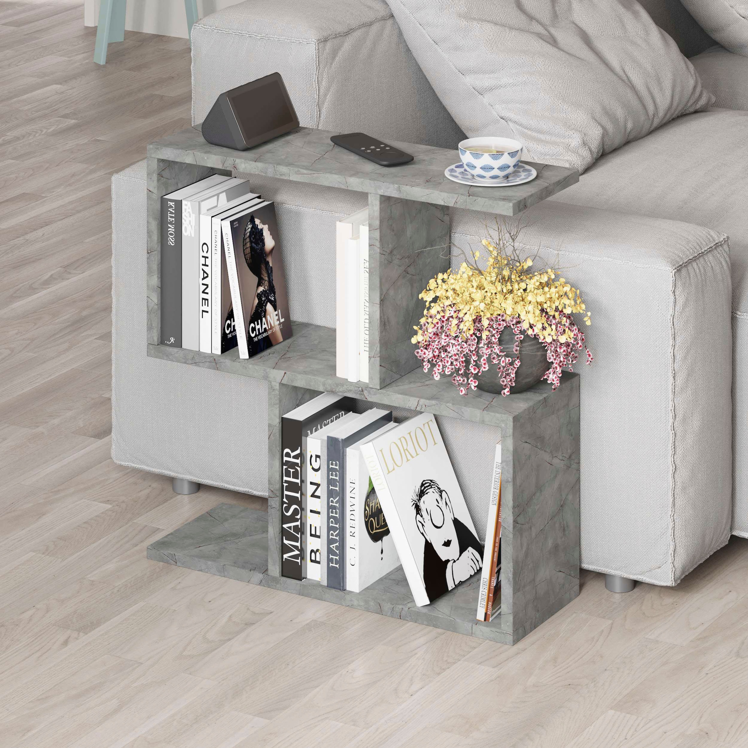 Decortie Beistelltisch »HOMEMANIA BEISTELLTISCH«, (Packung, 1 St.), Leichte Montage, Lagerung, Platzsparend