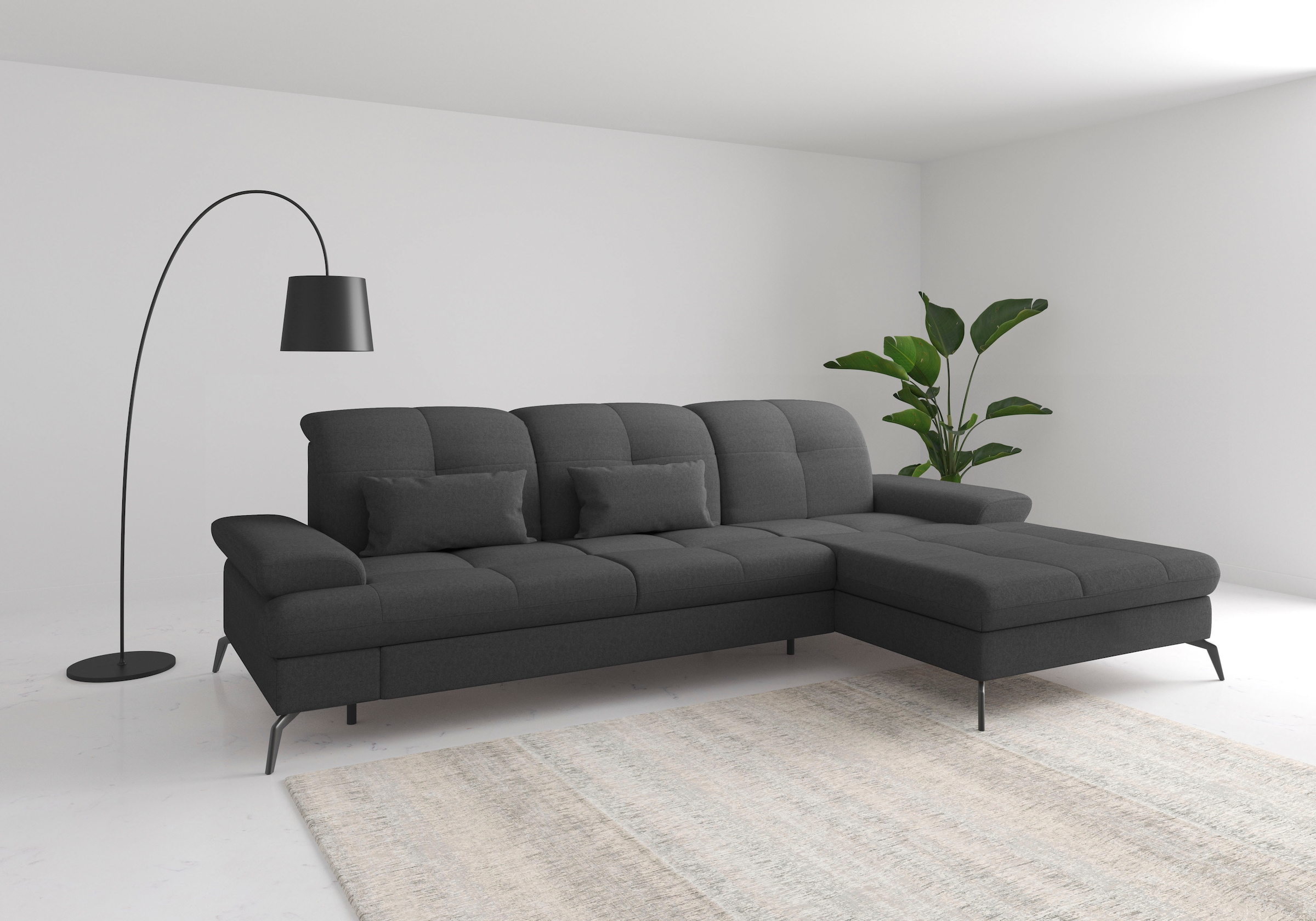 sit&more Ecksofa »Amica«, inkl Sitztiefenverstellung und Armteilverstellung günstig online kaufen